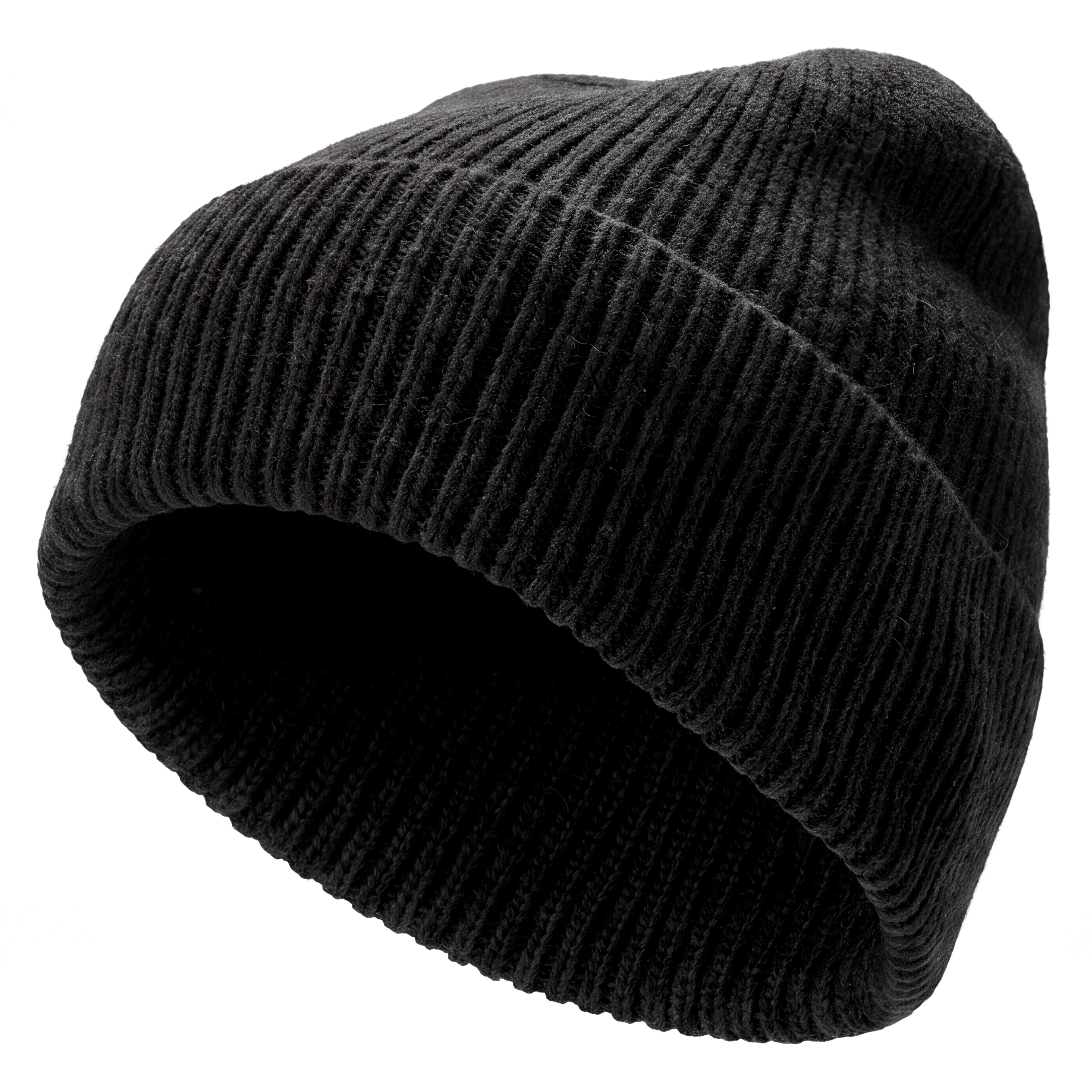 Nordic | Beanie aus Wollmischung in Schwarz Nordic | Beanie aus Wollmischung in Schwarz