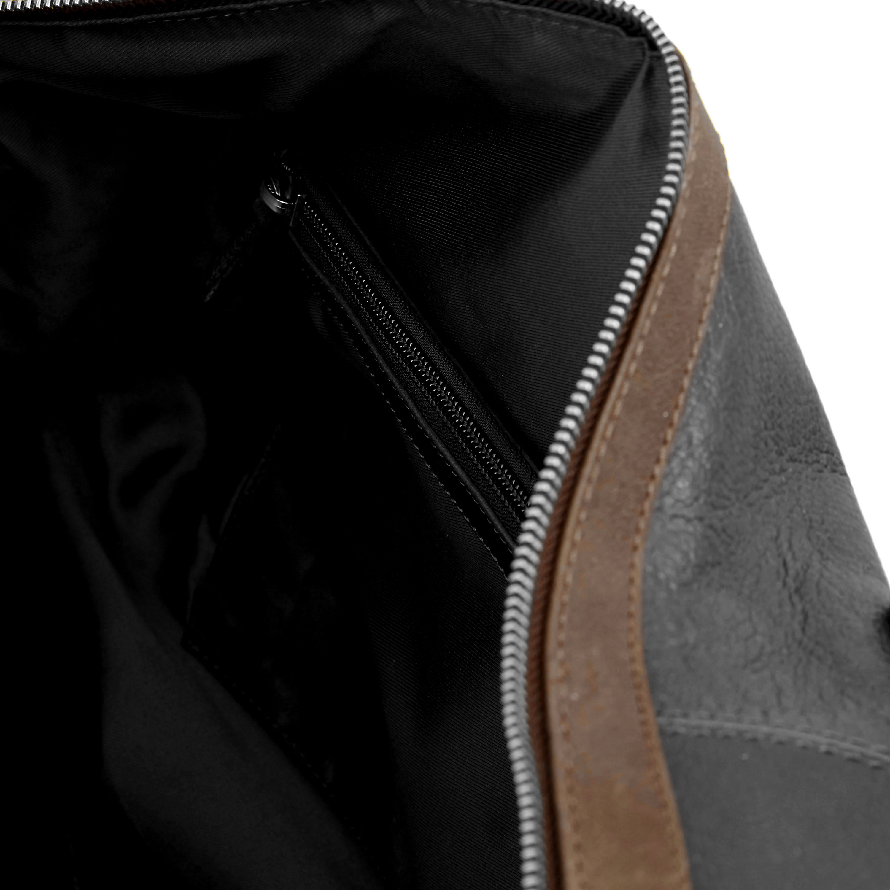 California Wochenendtasche In Schwarz & Braun - 12