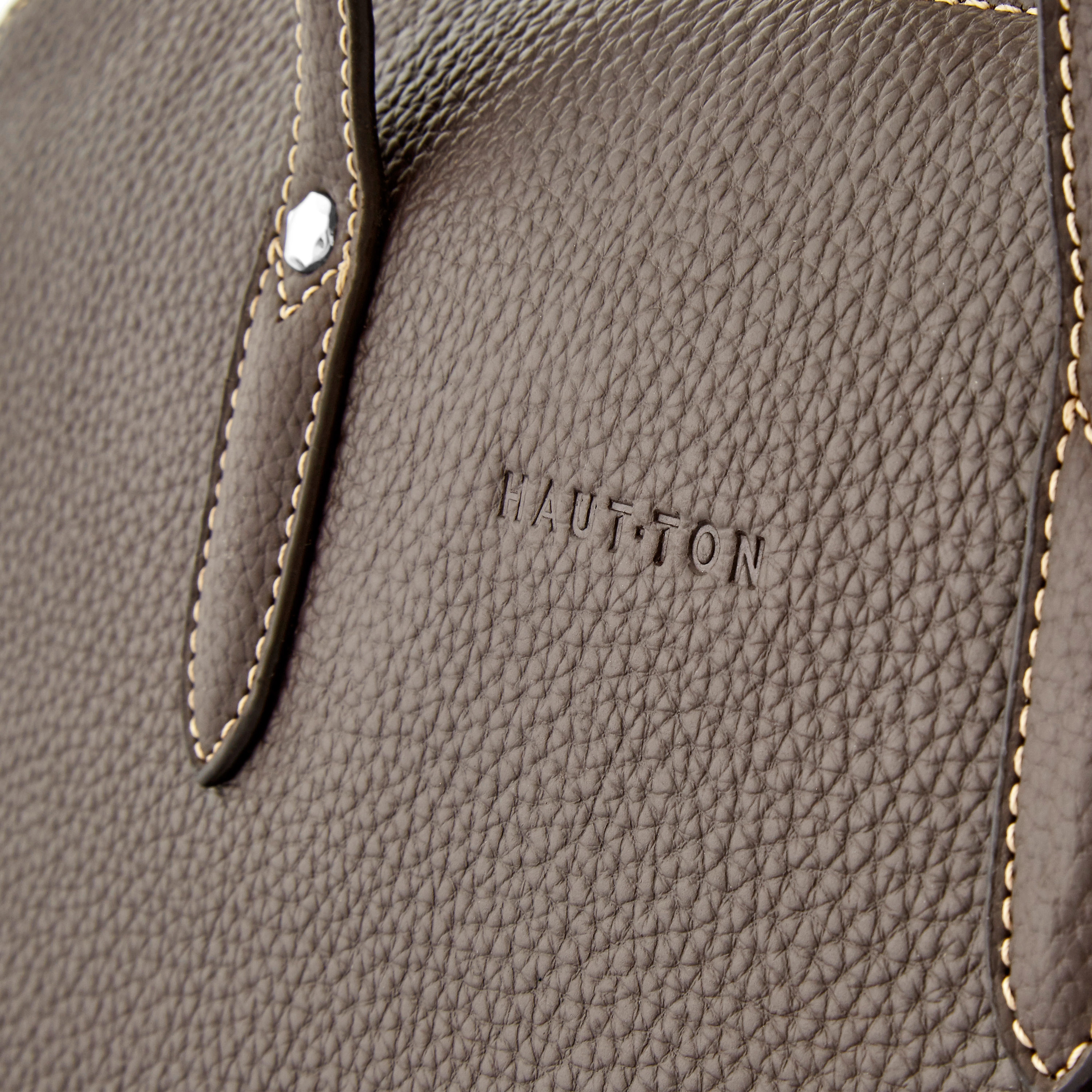 Hautton Brun Läderportfölj - 3