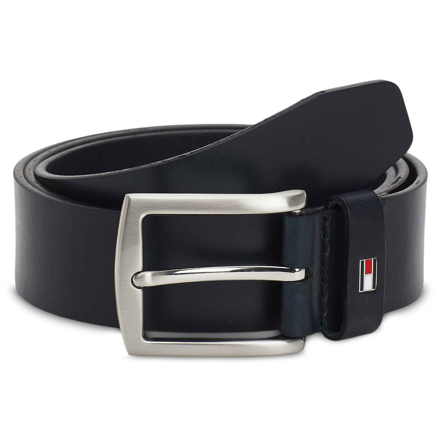 Pasek Tommy Hilfiger Midnight New Denton Niebieski Pasek Tommy Hilfiger Midnight New Denton Niebieski