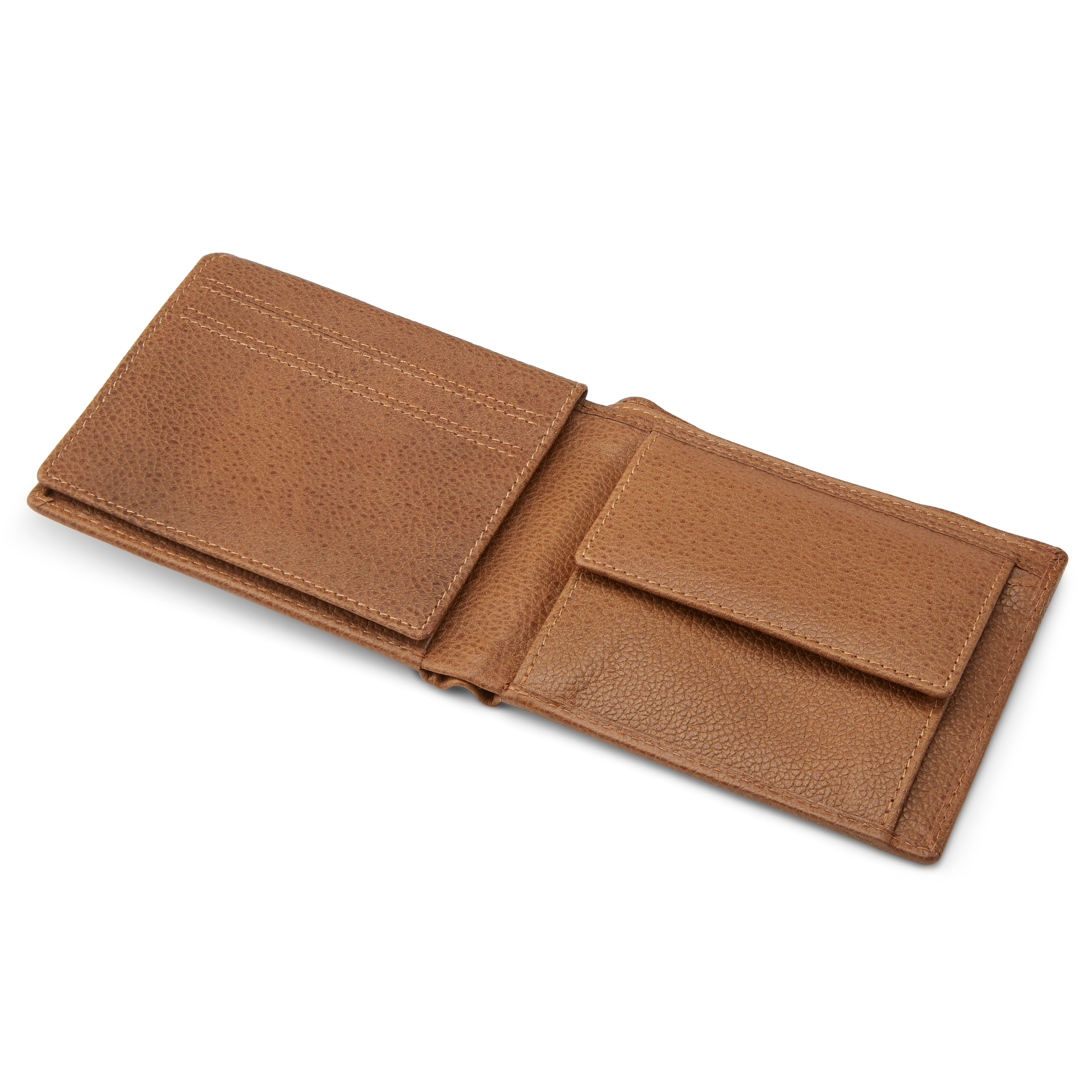 Kullanruskea RFID-suojattu Smith-nahkalompakko - 4