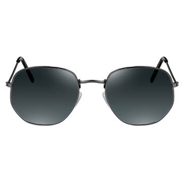 Слънчеви очила Wallis с черни рамки и сиви стъкла