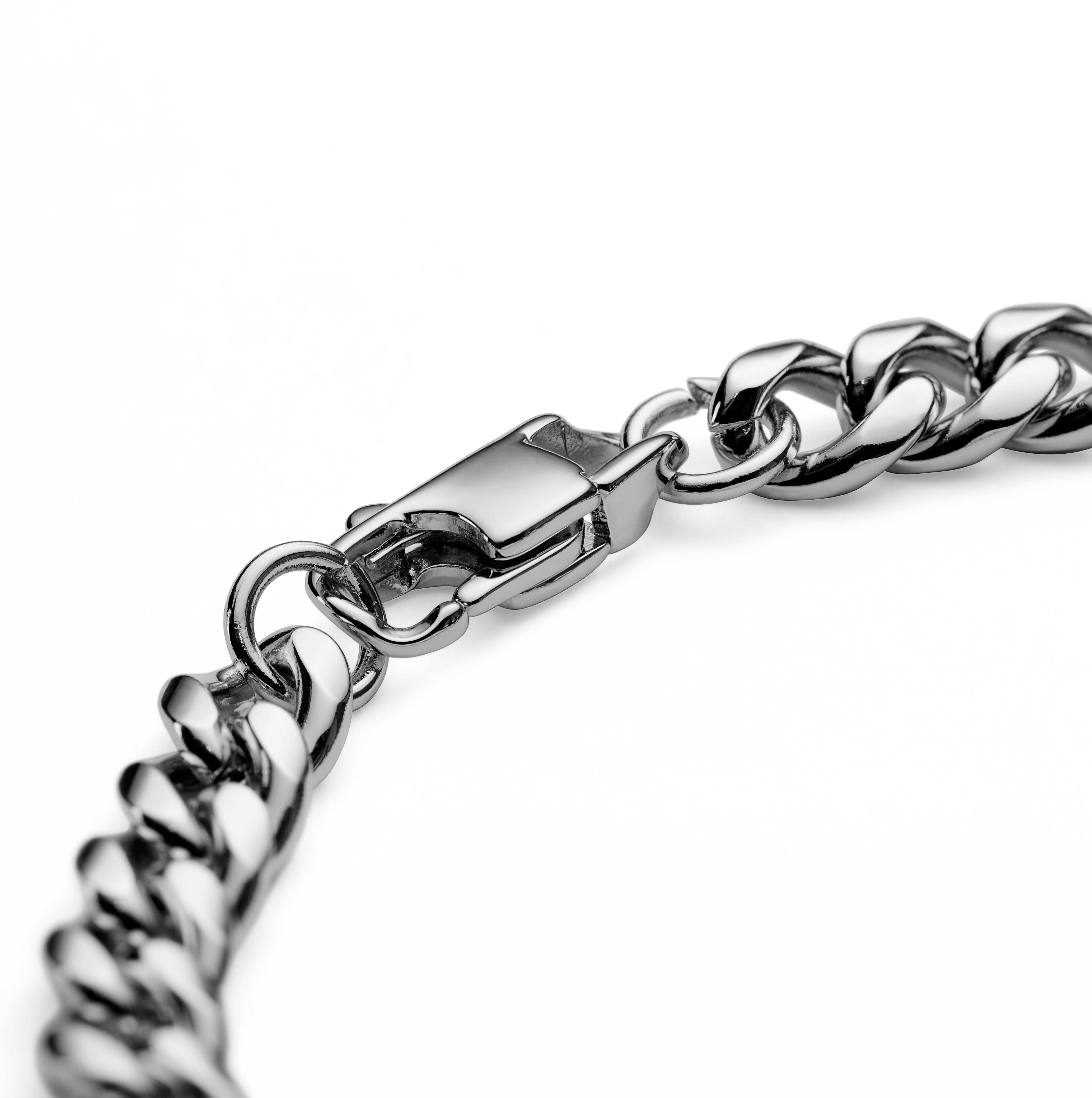 ブレスレット BLENDOFF BLDF Curb Chain Bracelet 6mm Silver 925 Amazon.com: WKLFAI Men Bracelet Curb Cuban Chain Twisted 925