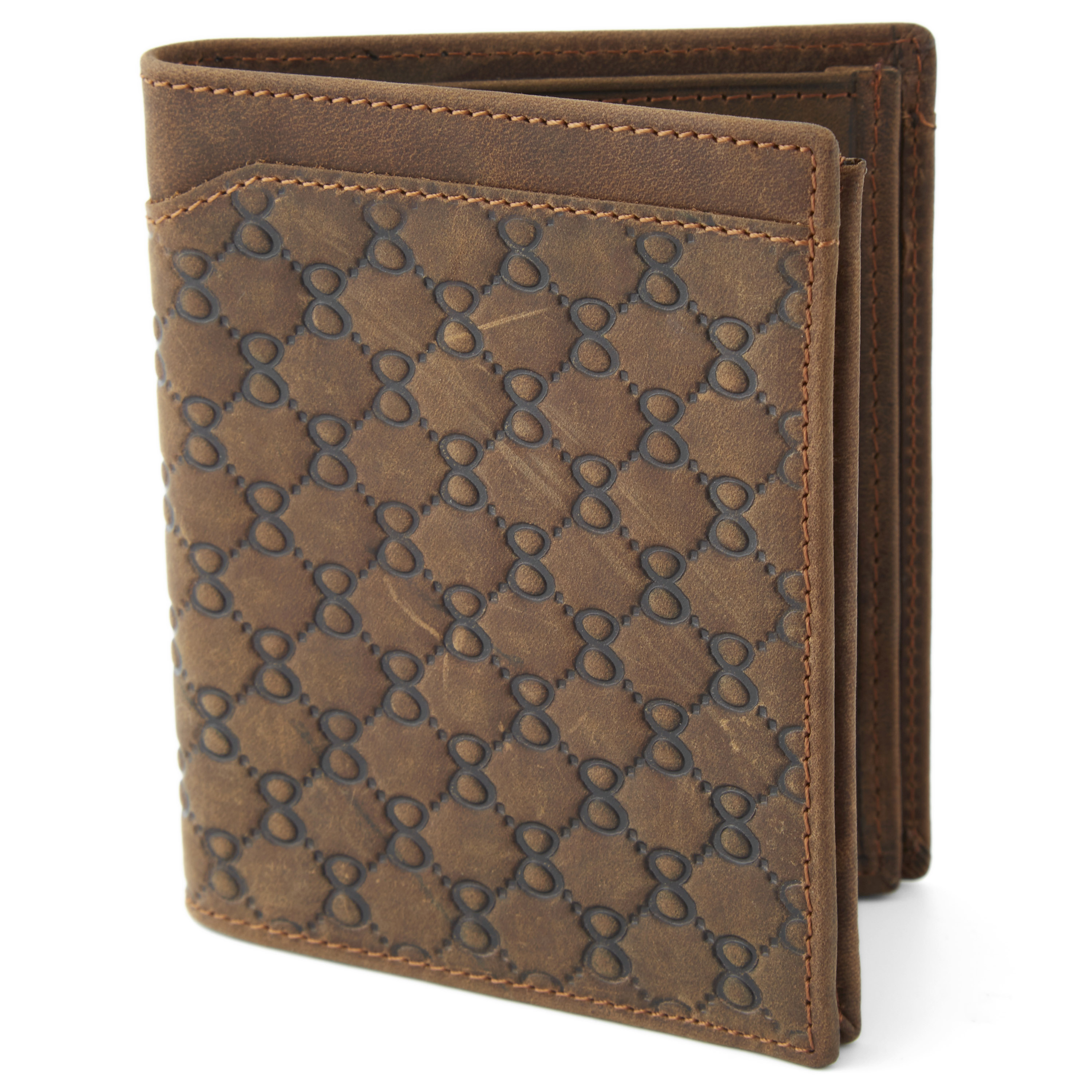 Uendelig Myk Brun Skinnlommebok - 1