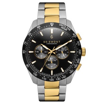 Lounet | Gold-Tone & Silver-Tone Stainless Steel Chronograph Watch Lounet | Gold-Tone & Silver-Tone Stainless Steel Chronograph Watch