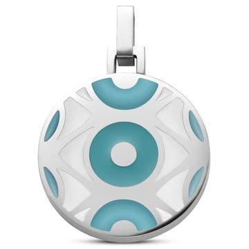 Evil Eye | Silver-tone Baby Blue Pendant Evil Eye | Silver-tone Baby Blue Pendant