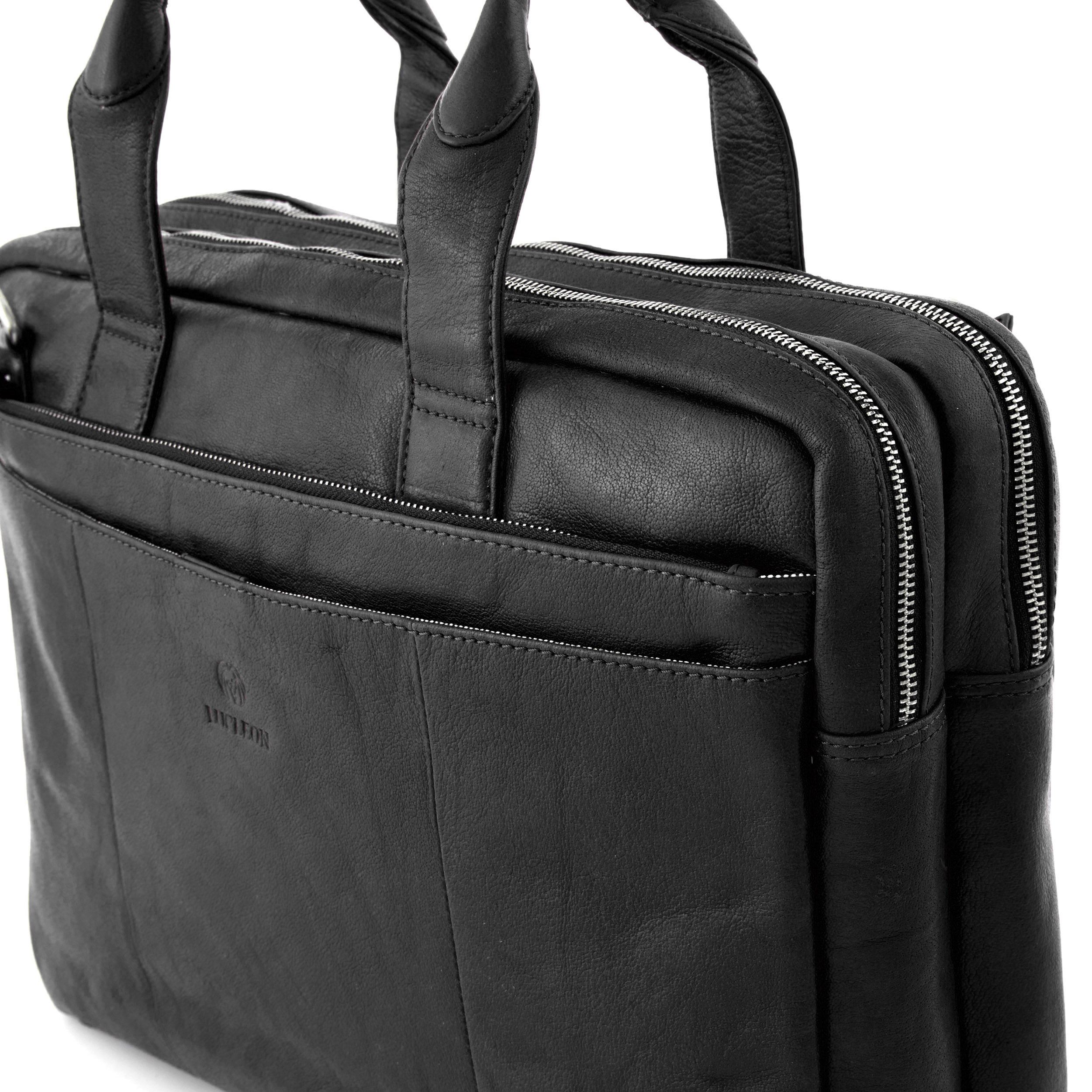 Черна чанта за лаптоп California - 2