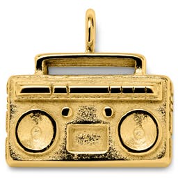 Jaygee | Colgante de radio en acero inoxidable dorado