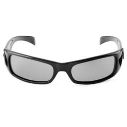Moses Verge polariserte solbriller i sort og grå - Kategori 2