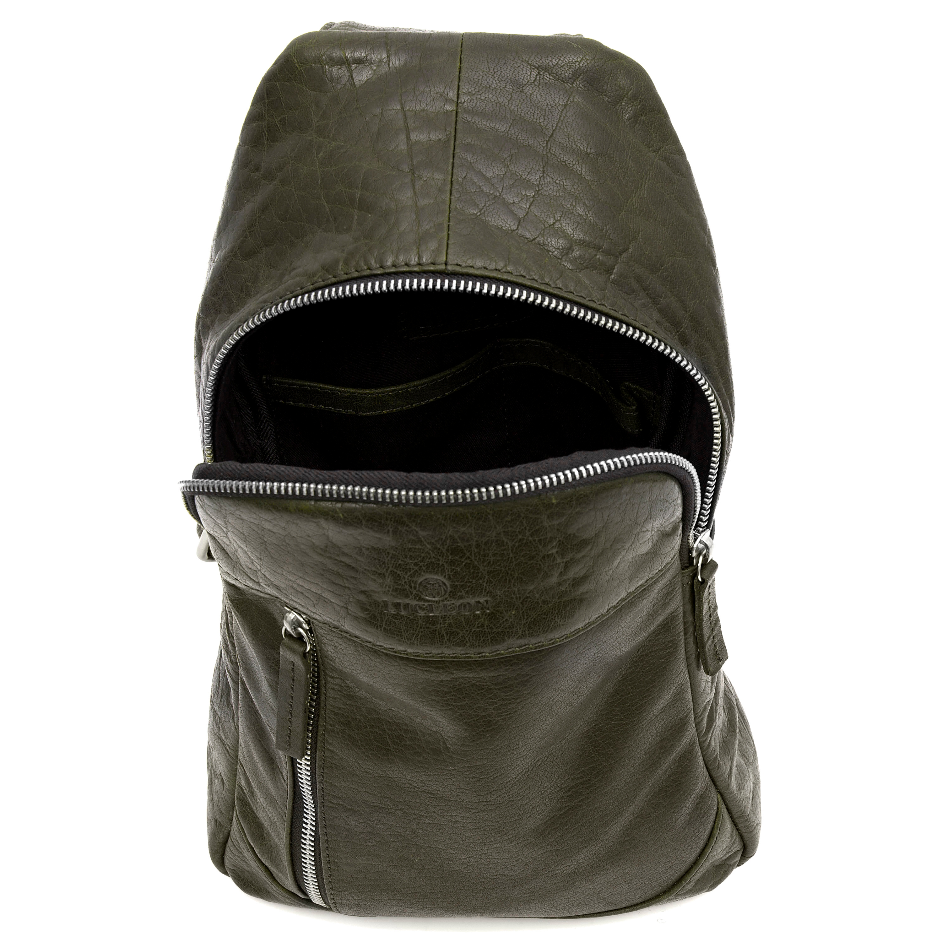 Oliivinvihreä pienikokoinen Montreal-olkalaukku - 4