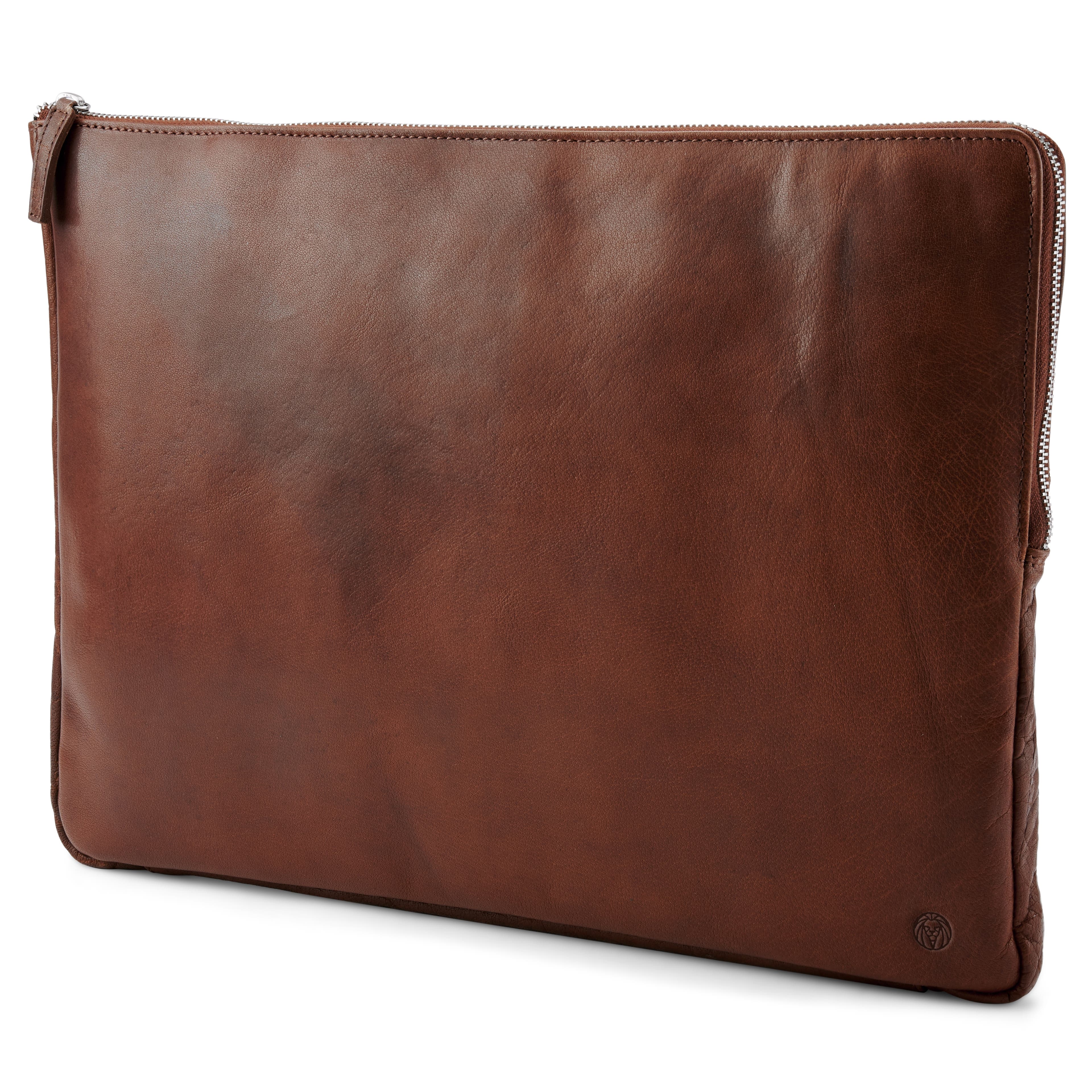 Montreal | Tan Leather Laptop Sleeve