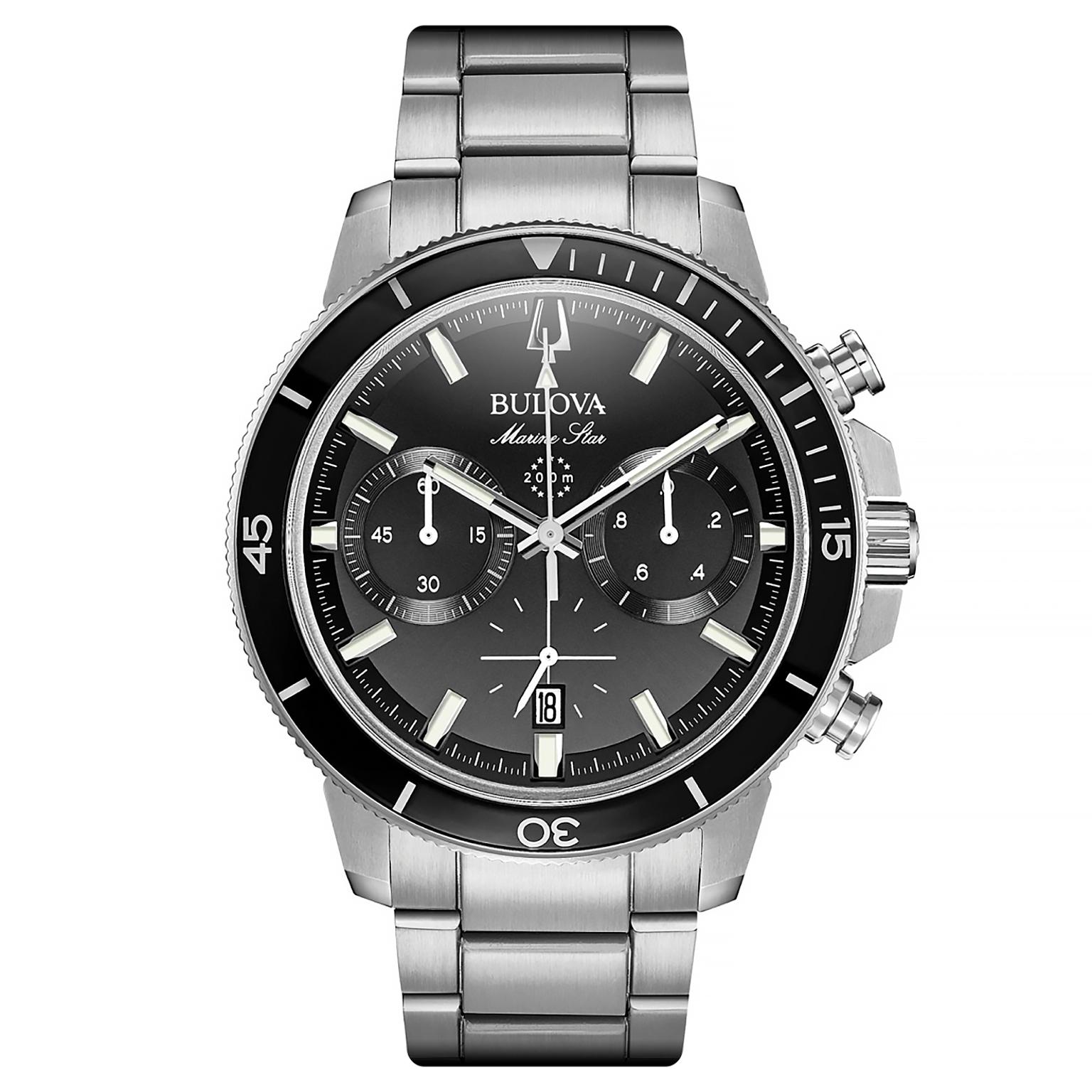 Bulova Marine Star Steel With Chain Bulova Marine Star Steel With Chain