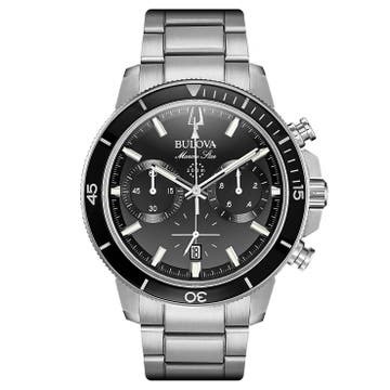 Bulova Marine Star Steel With Chain Bulova Marine Star Steel With Chain