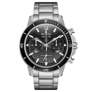 Bulova Marine Star Steel With Chain Bulova Marine Star Steel With Chain