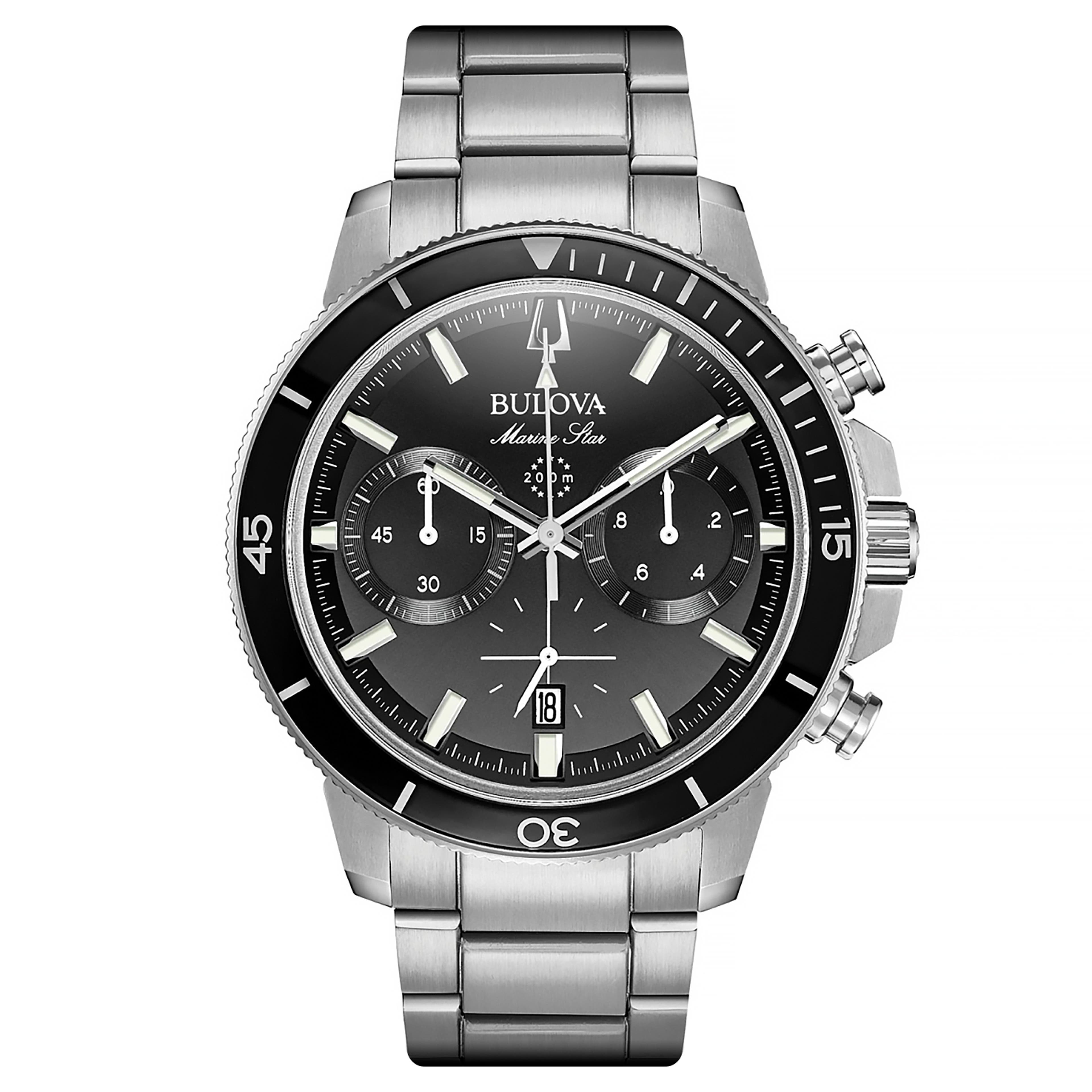 Bulova Marine Star Steel With Chain Bulova Marine Star Steel With Chain