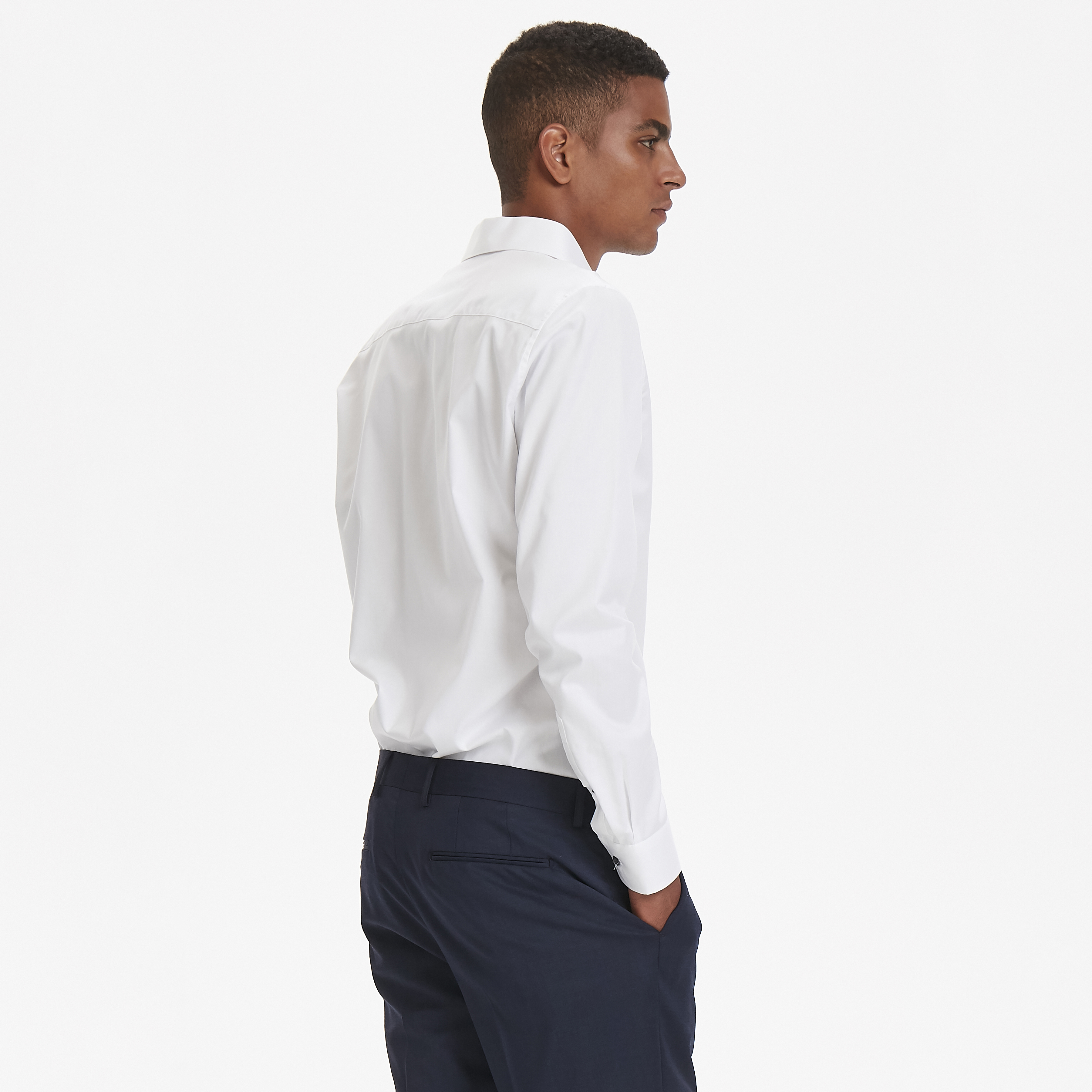 Chemise blanche en twill Trostol City - 10