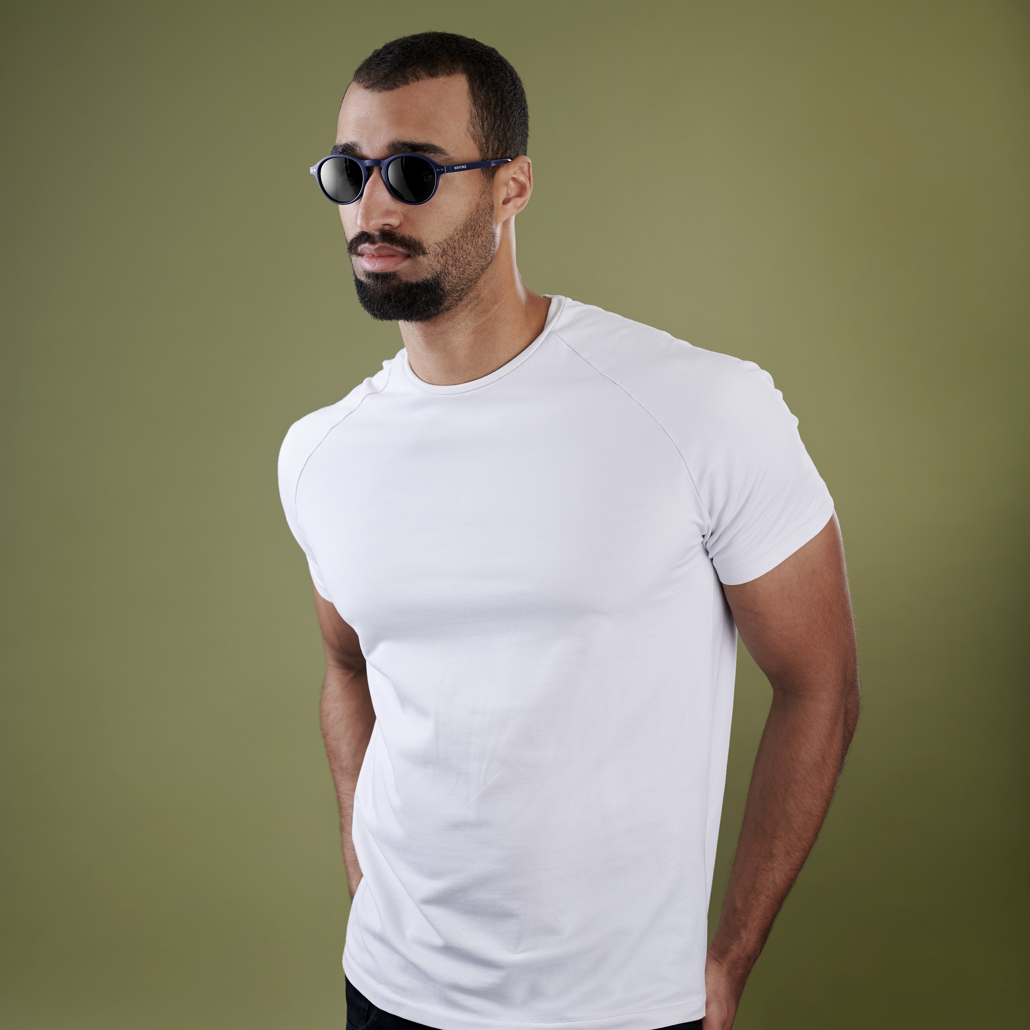 Ambit Blauwe Opvouwbare Zonnebril - 4