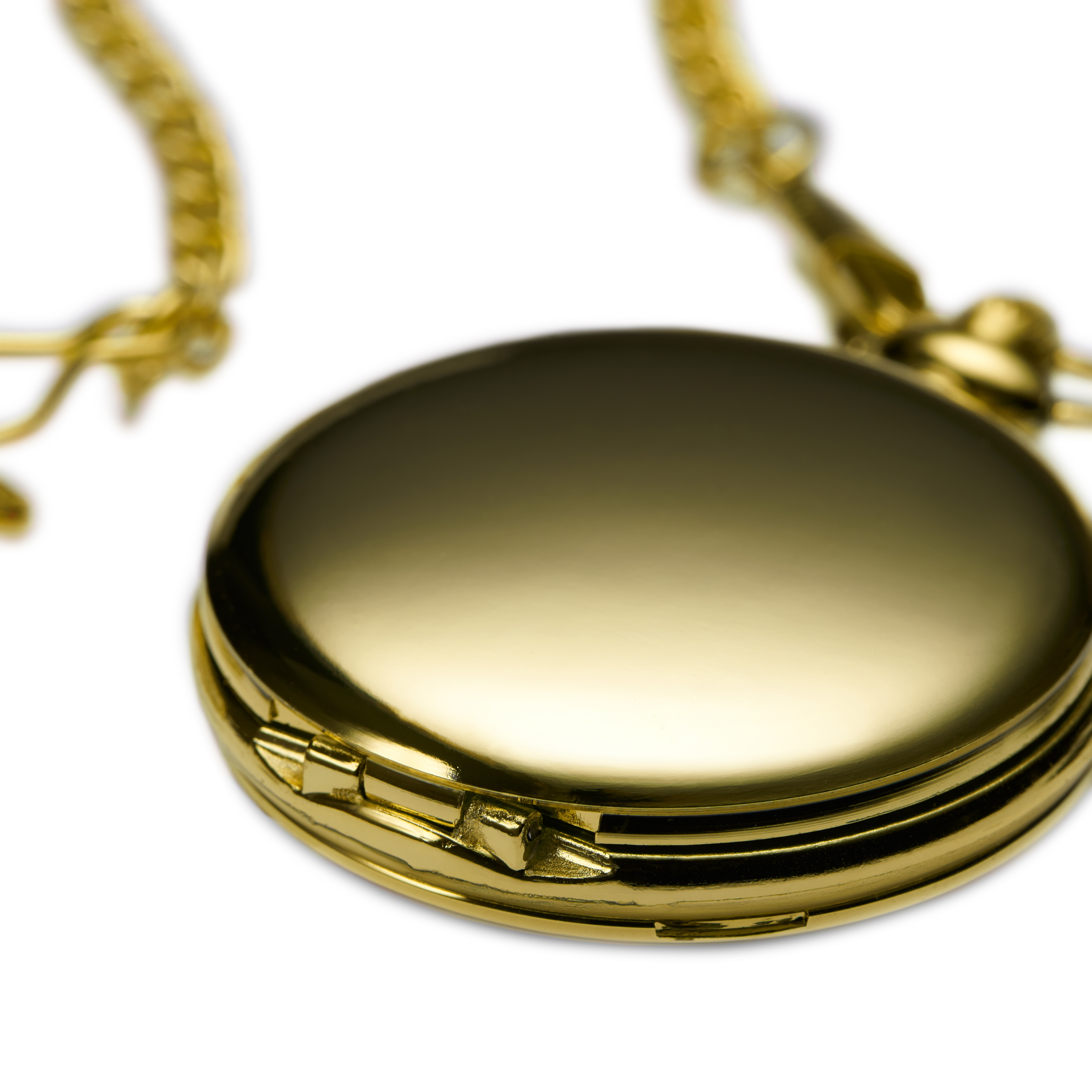 Reloj de bolsillo dorado - 4