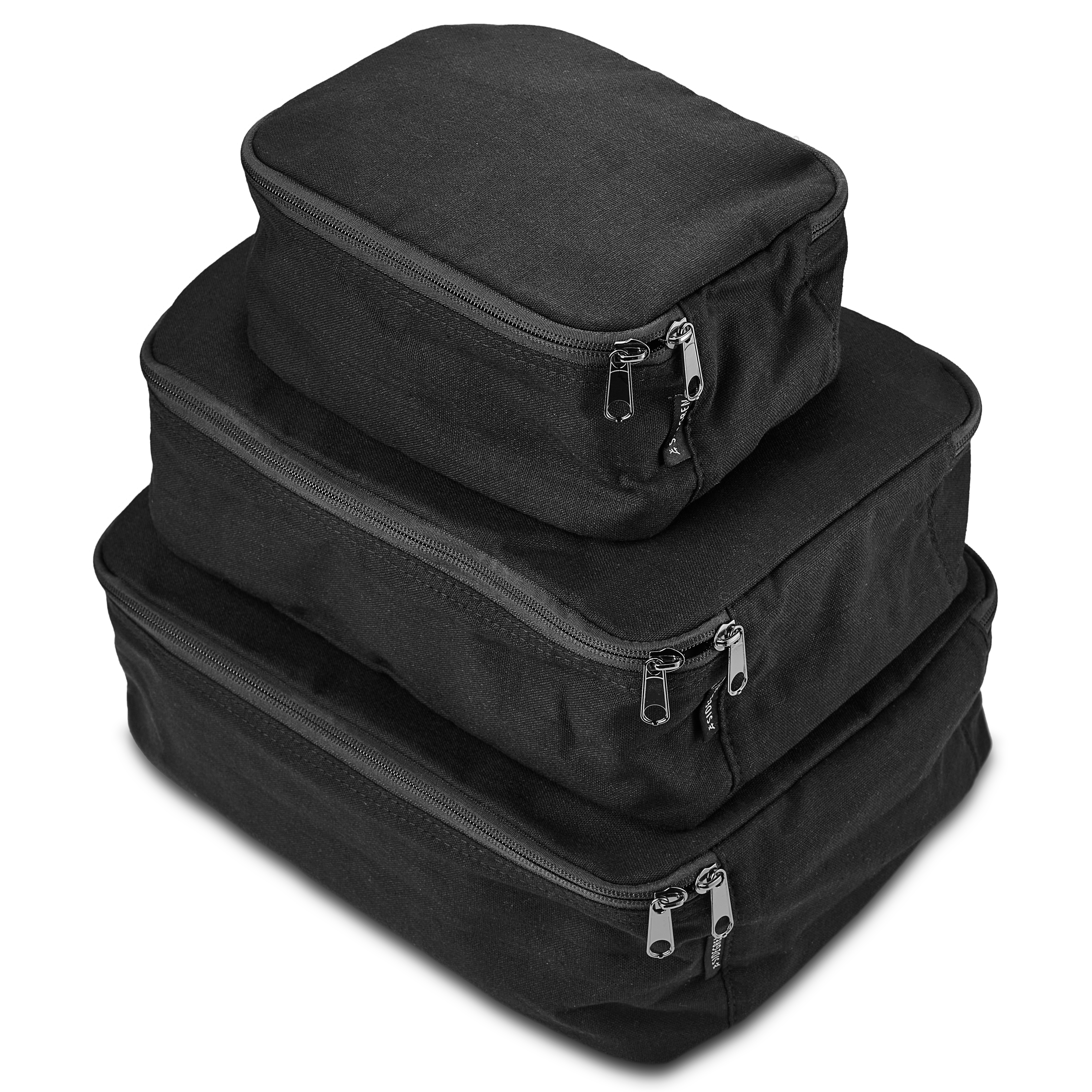 3-Pack of Black Packing Cubes | In stock! | Sidegren
