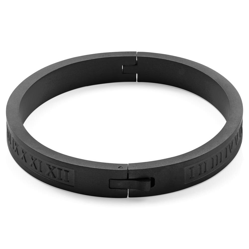 hover: Arie Black Numeral Bangle Bracelet hover: Arie Black Numeral Bangle Bracelet