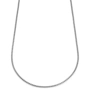 Essentials | Ezüst tónusú ívelt kockalánc nyaklánc 3 mm Essentials | Ezüst tónusú ívelt kockalánc nyaklánc 3 mm