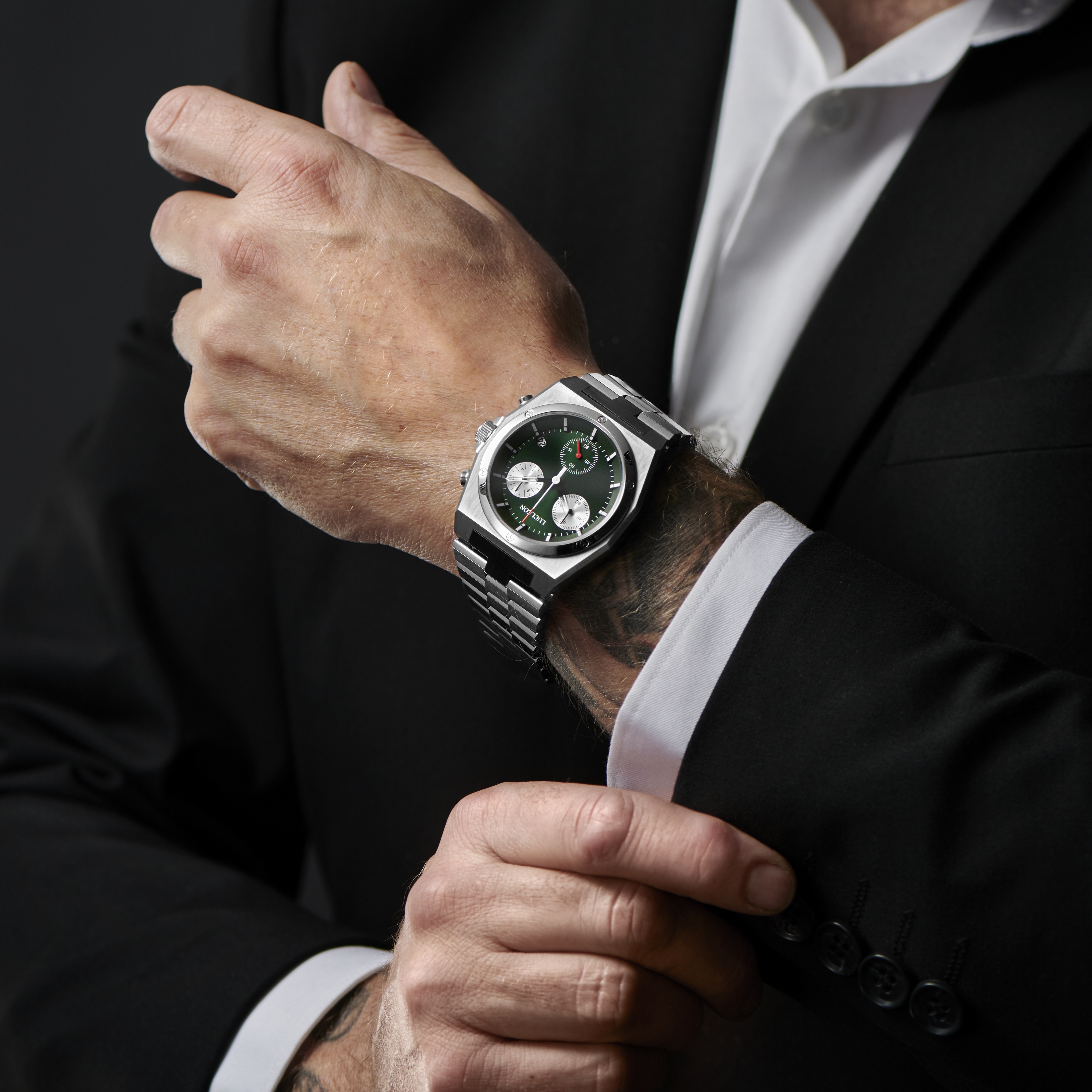 Montre chronographe  Leal Ray en acier inoxydable - 4