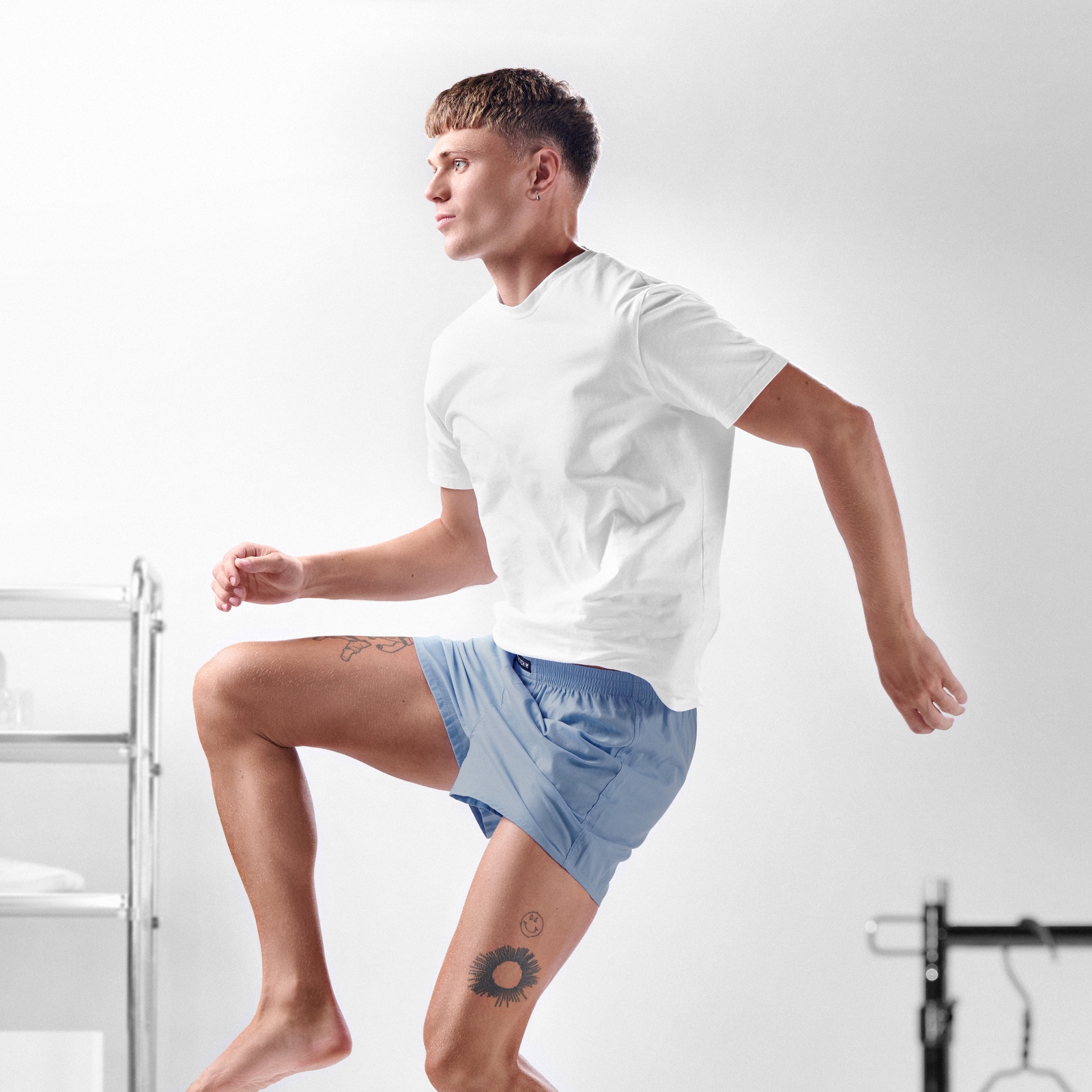 AirFeel | Lot de 3 caleçons en coton à coupe ample & bande élastique - 2