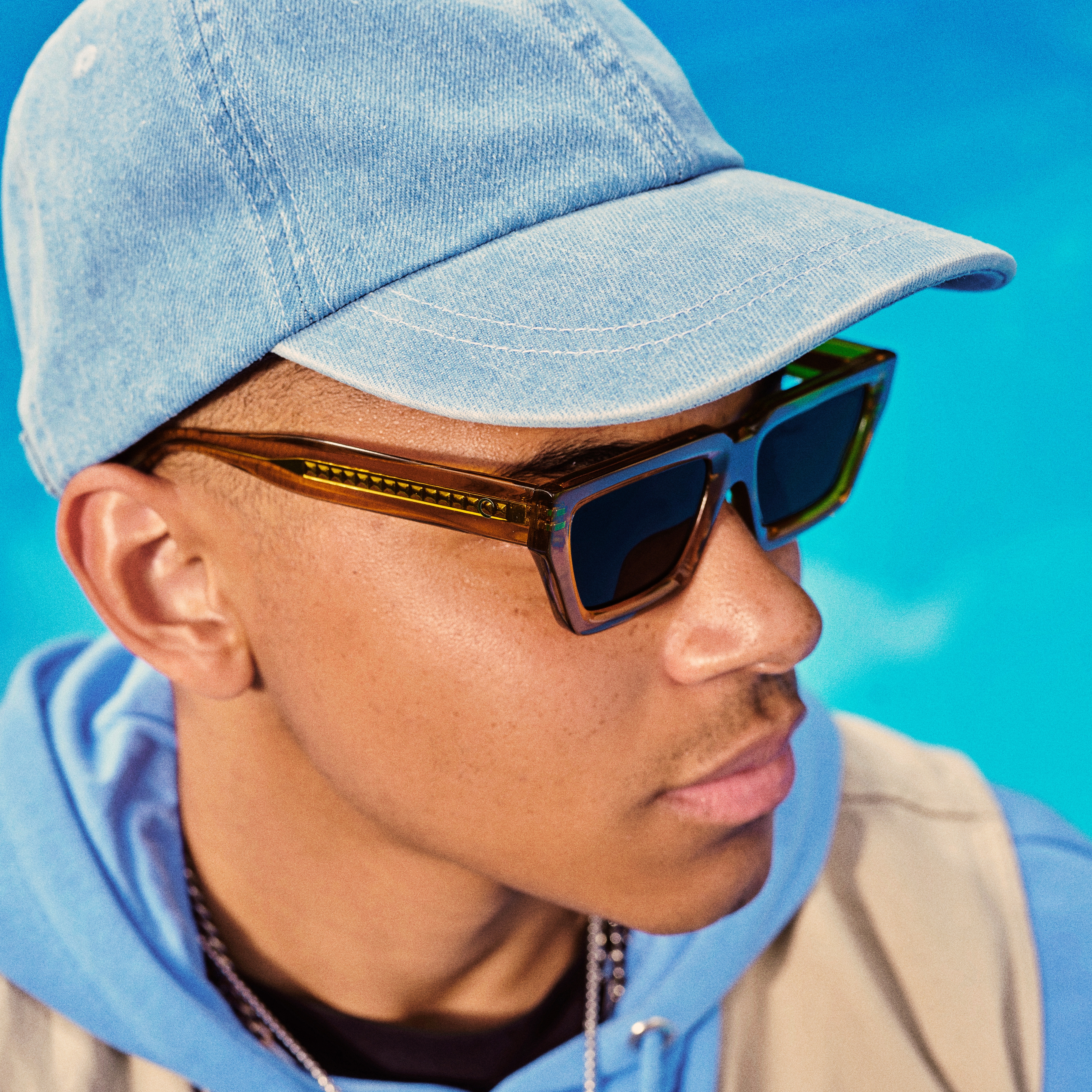 Lacuna | Leicht gewaschene Denim Baseballkappe - 2