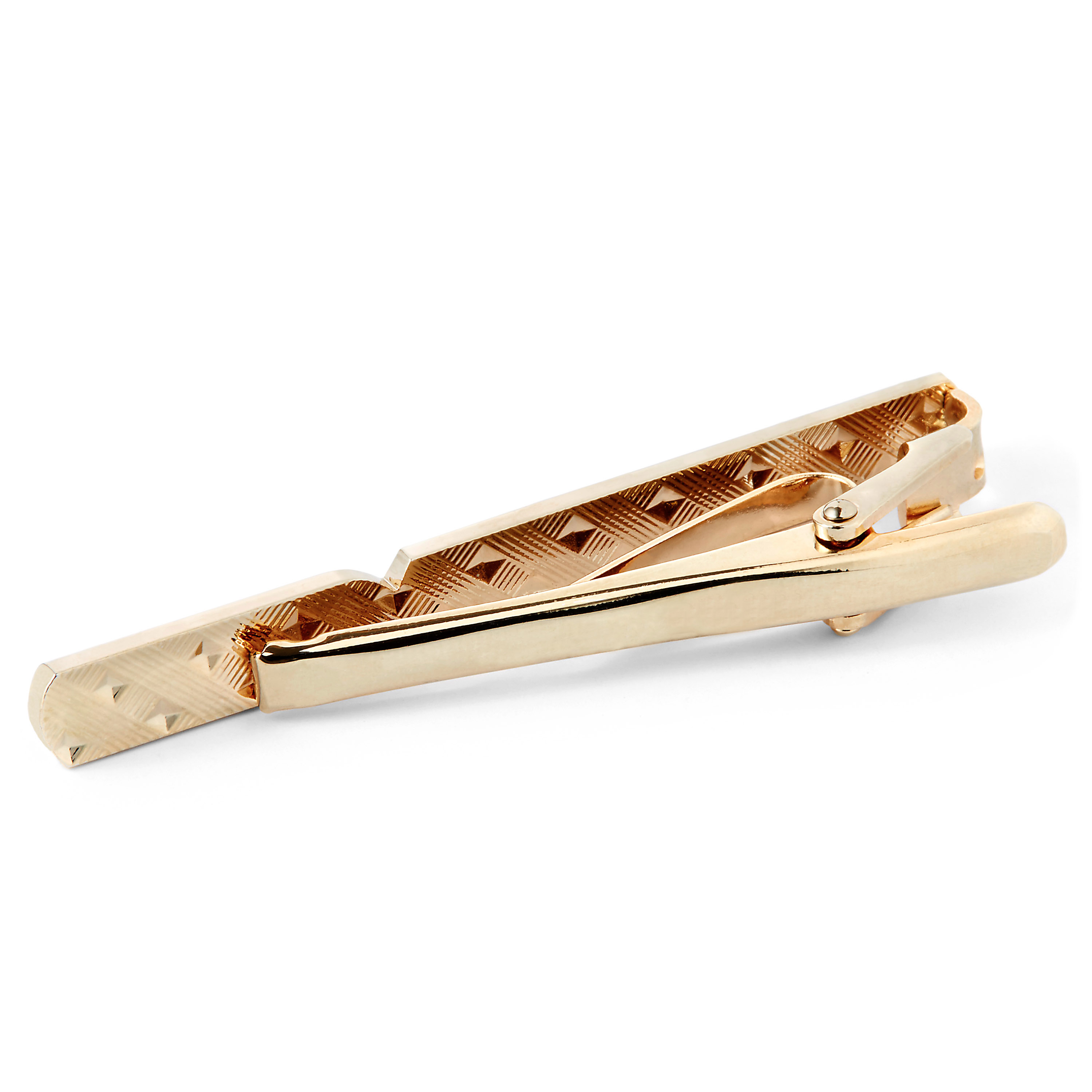 Tri-Coloured Classic Tie Clip - 2