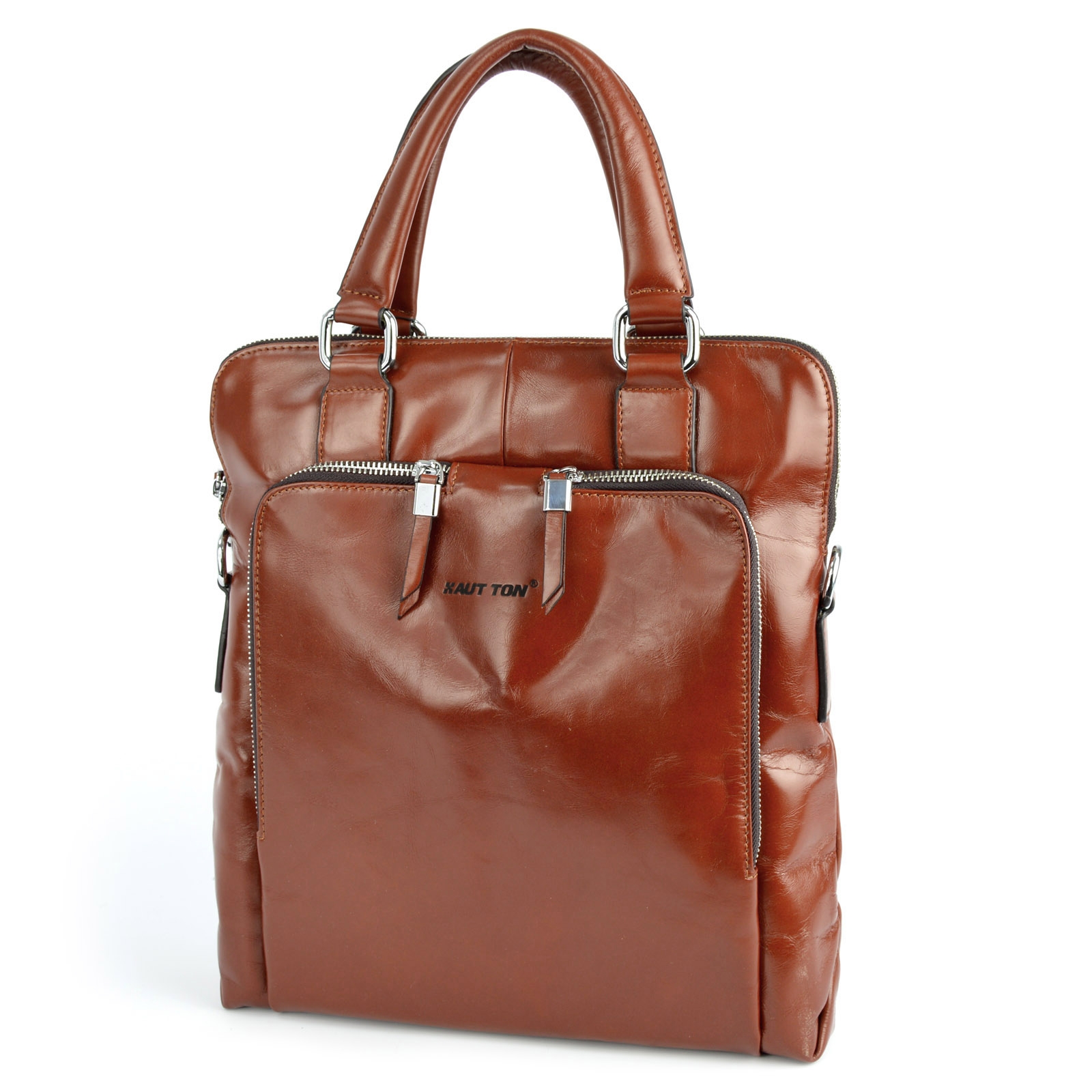 Rødbrun Fashion Skulderveske - 1