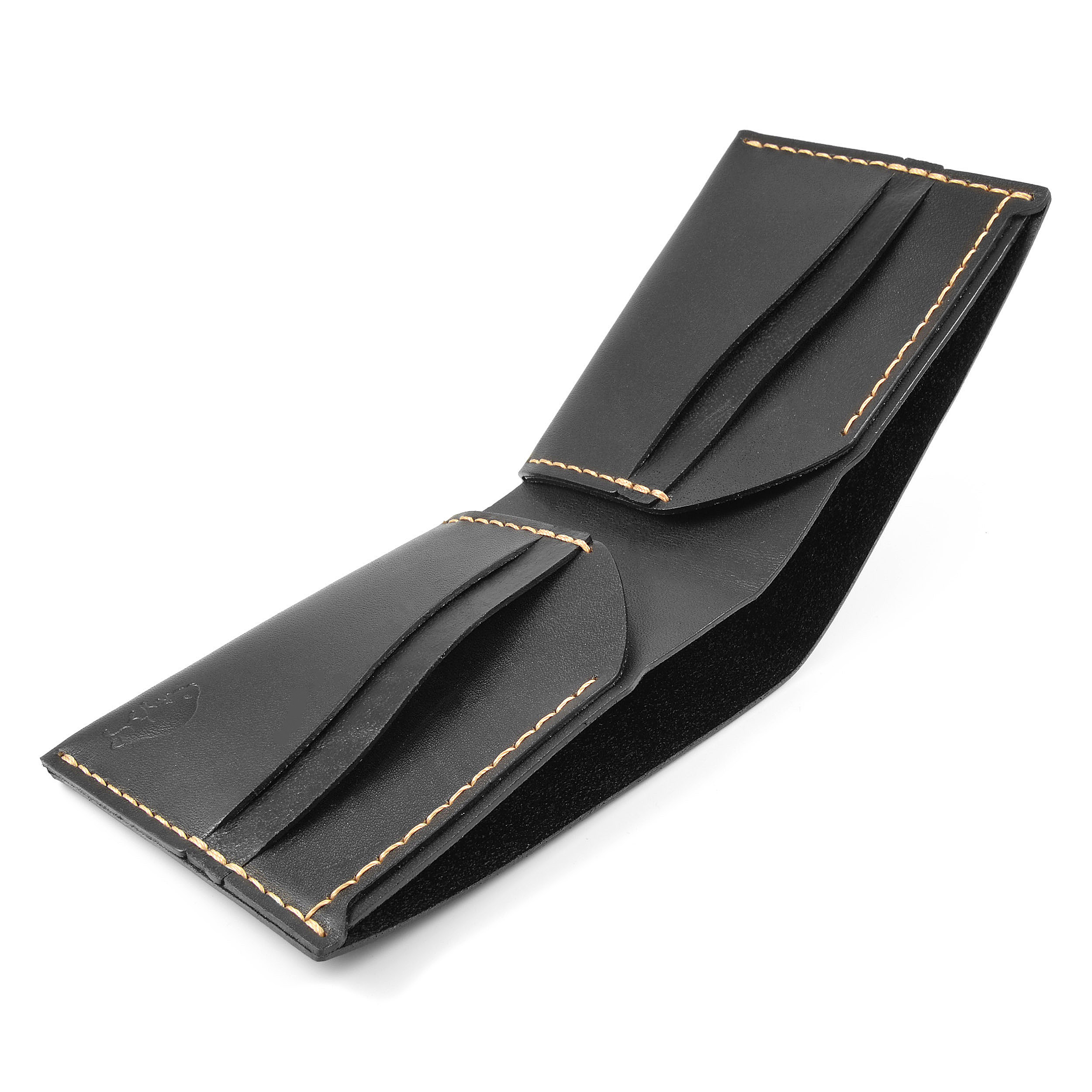 No. 6 Wallet Jet Top Stitch Geldbörse  - 7