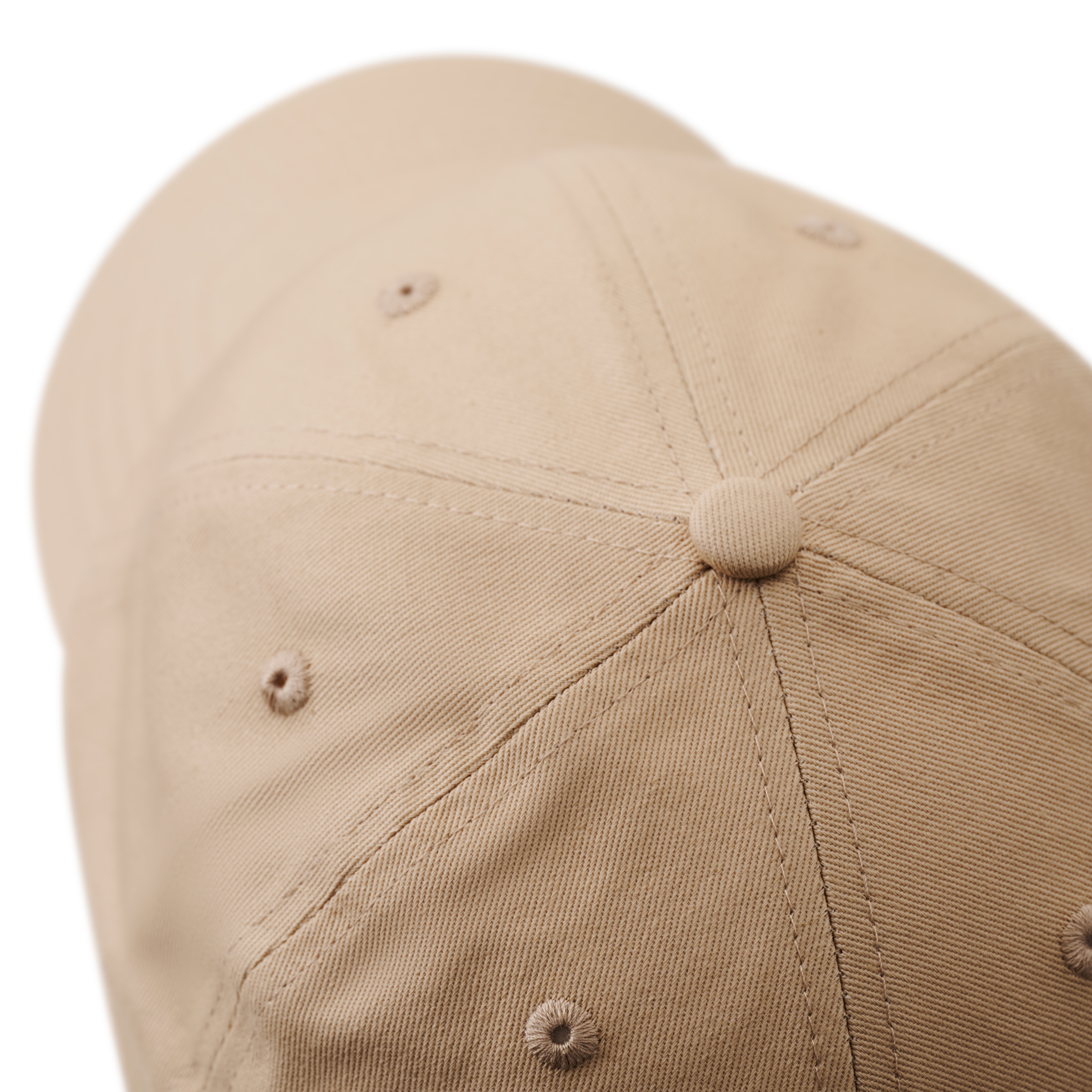 Beige Mjuk Keps i Ekologisk Bomull - 7