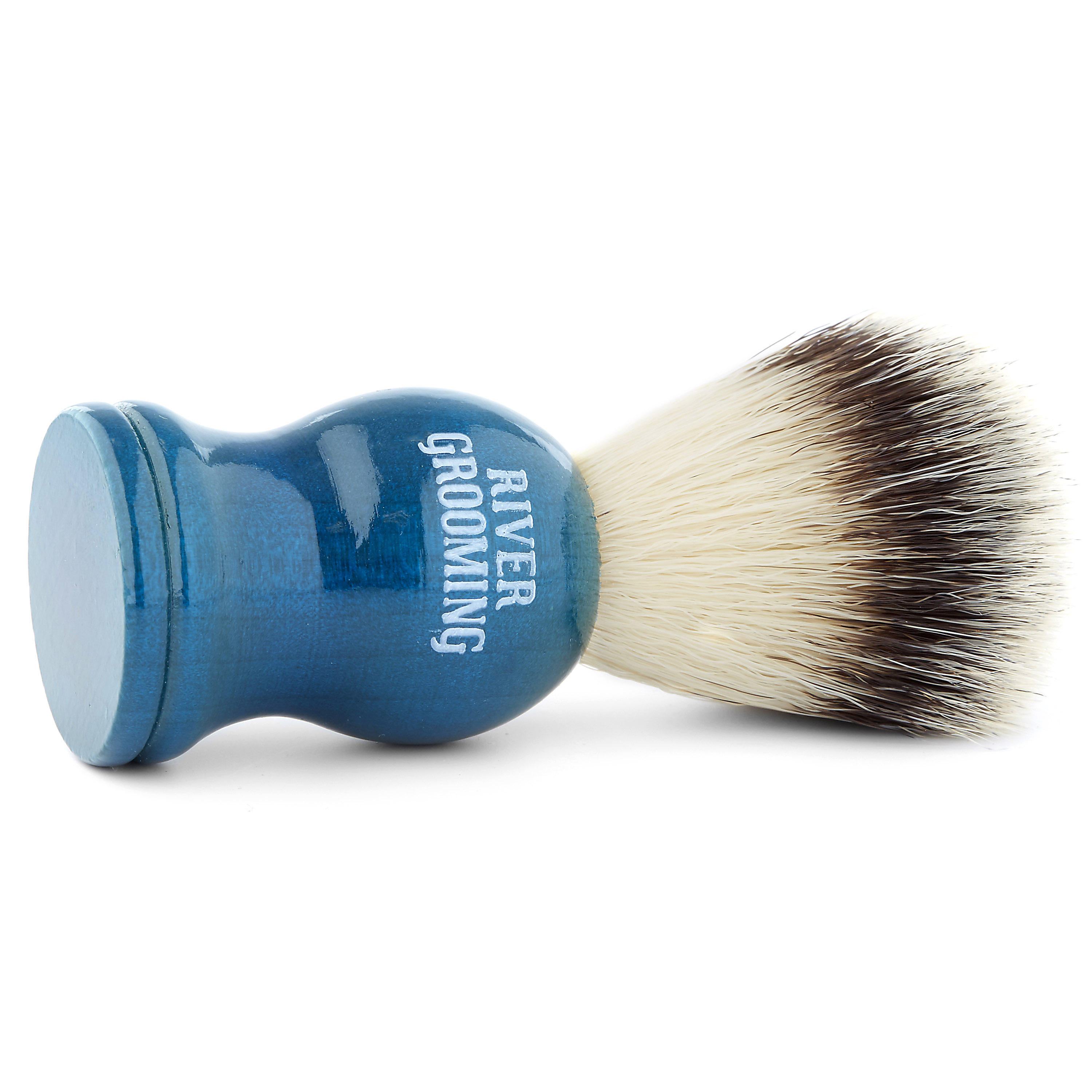 Niebieski pędzel do golenia - 2