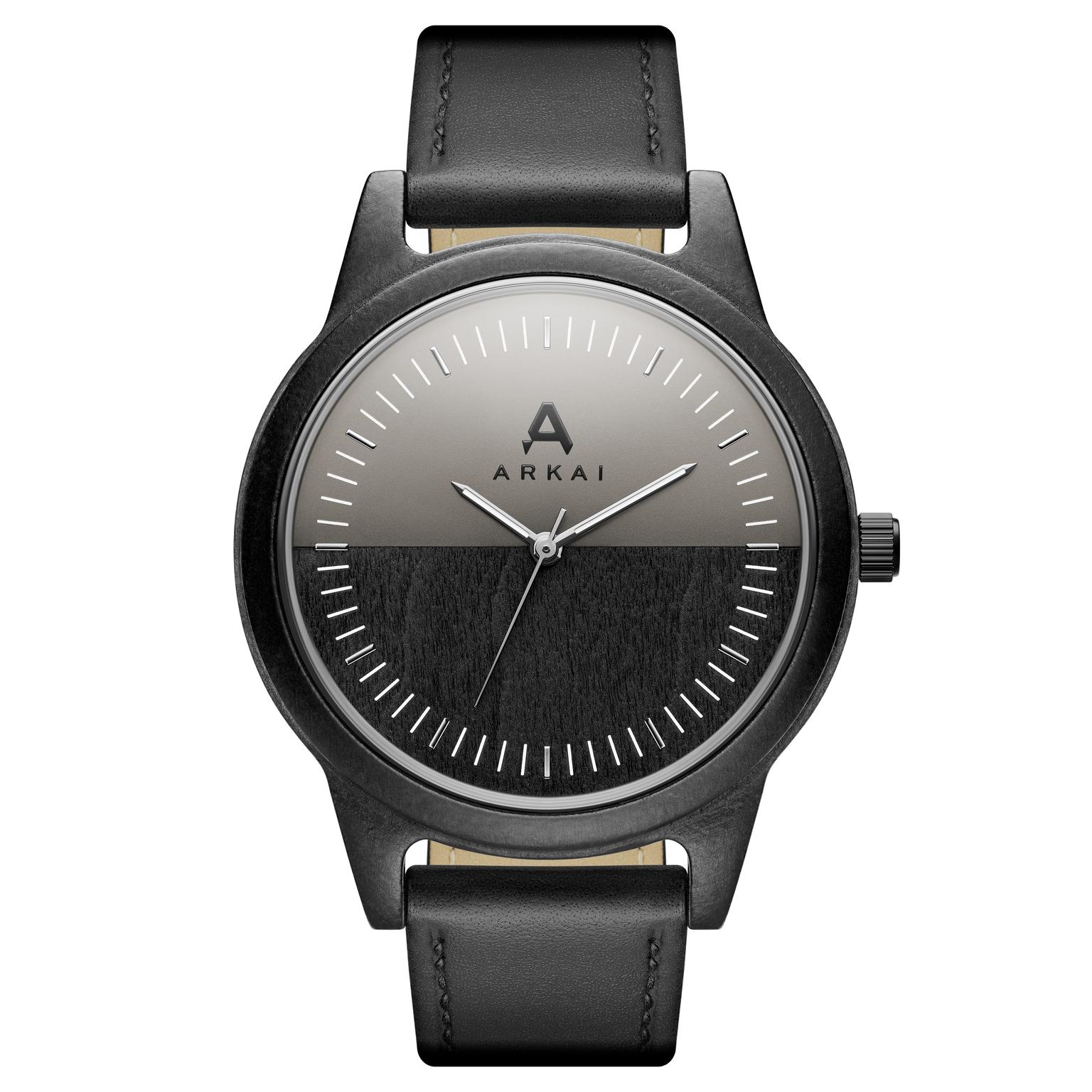Arbor | Grey Two-Tone Dial Maple Wood Watch Arbor | Grey Two-Tone Dial Maple Wood Watch