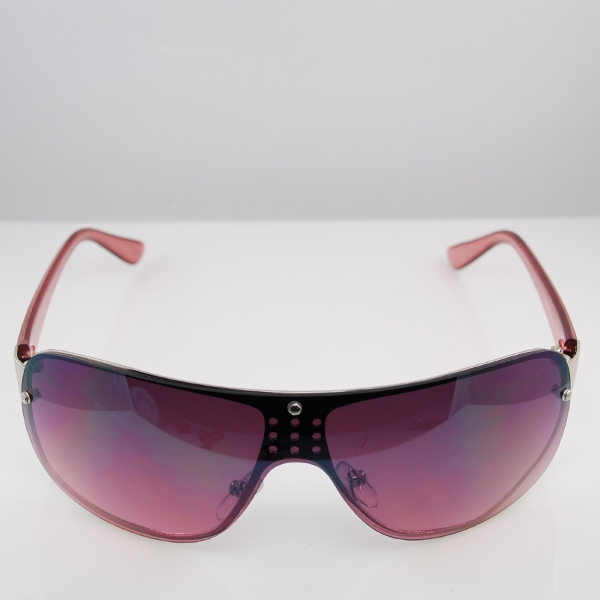 Pink Moderne Enkeltglas Solbriller - 2