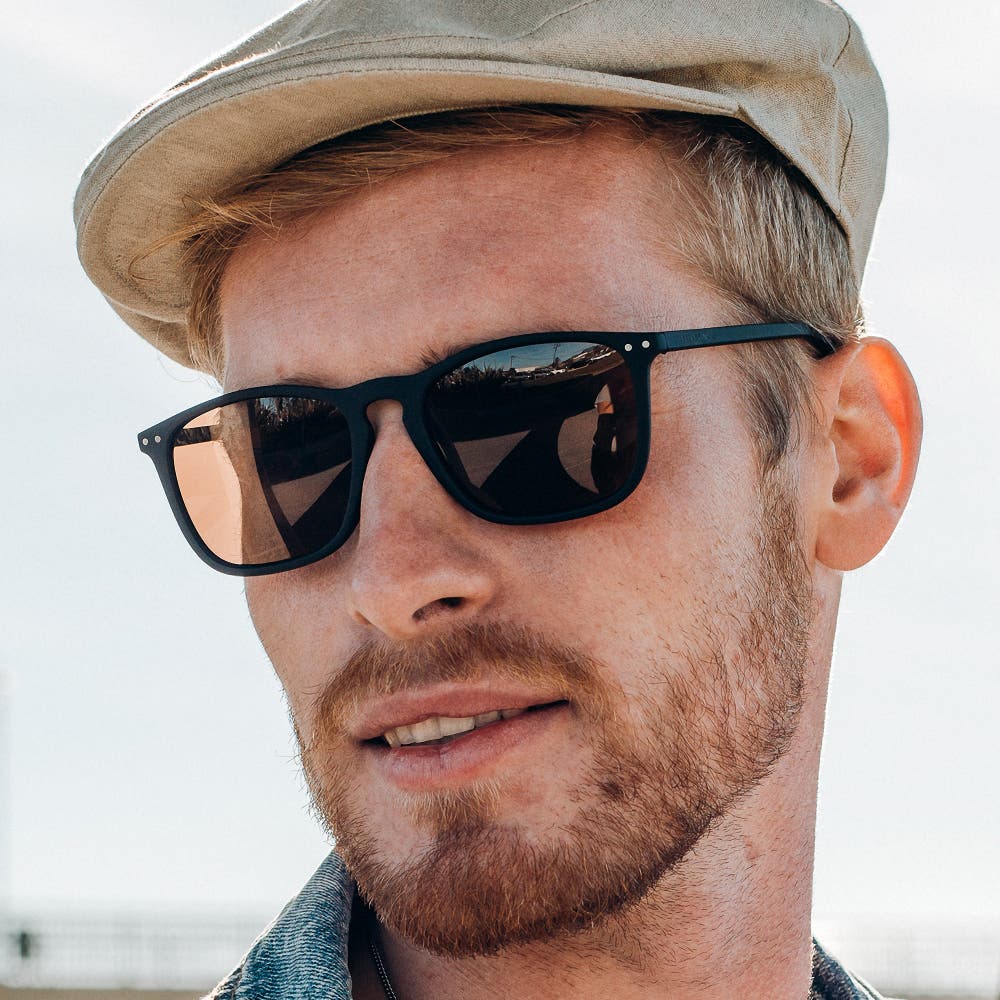 hover: Walden Sort og Brun Wade Solbrille hover: Walden Sort og Brun Wade Solbrille