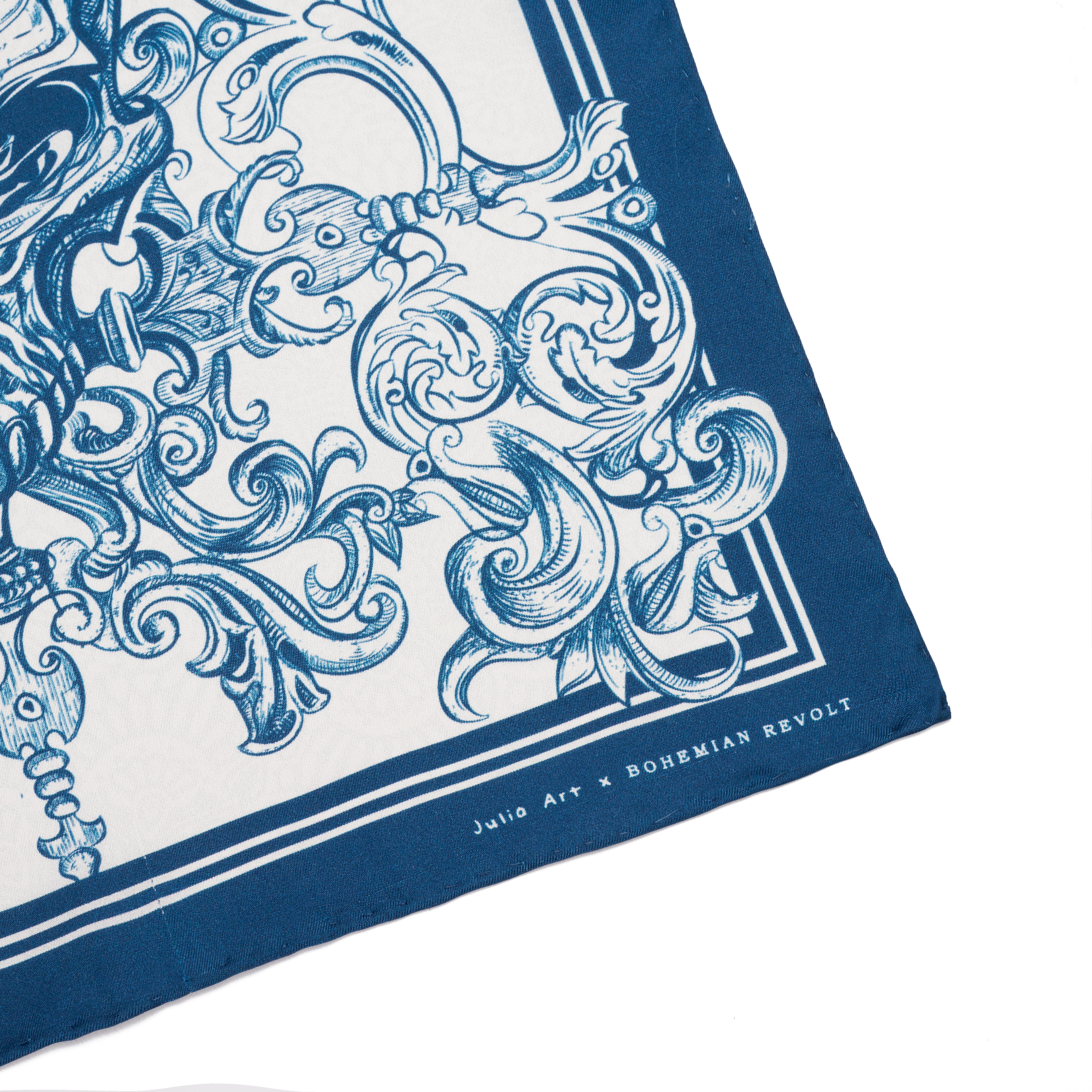 Cranium New Age Pocket Square  - 4