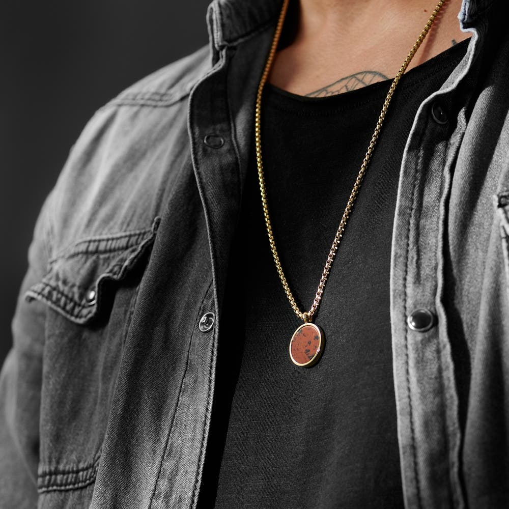 hover: Orisun Asher Mahogany Obsidian Necklace hover: Orisun Asher Mahogany Obsidian Necklace