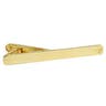 18k Gold Plated 925s Silver Diamond Sign Tie Clip