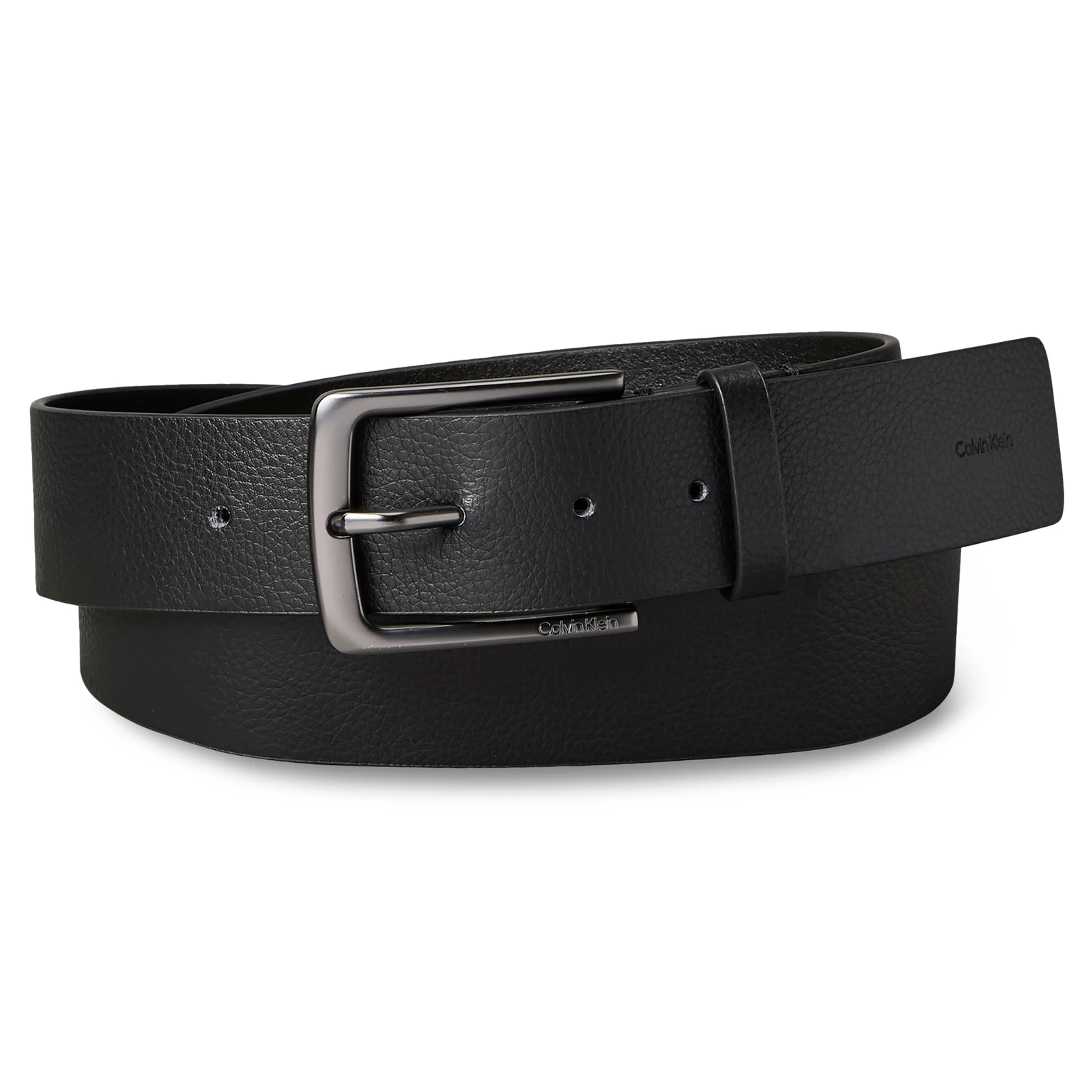 Calvin Klein | Cintura in pelle double black Calvin Klein | Cintura in pelle double black