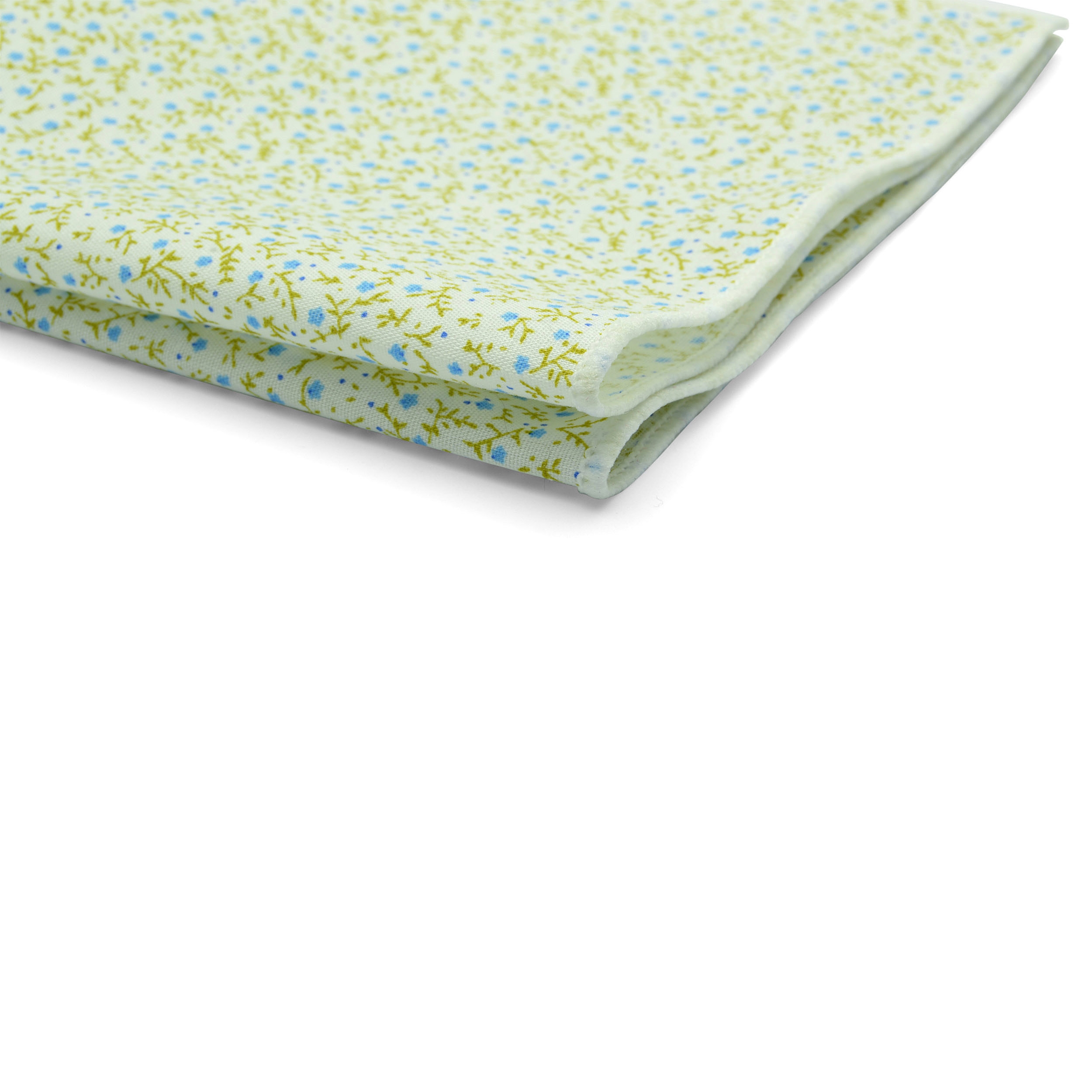 Katoenen Pochet Blue Forrest - 2