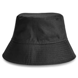 Lacuna | Διπλής Όψης Μαύρο & Λευκό Bucket Καπέλο
