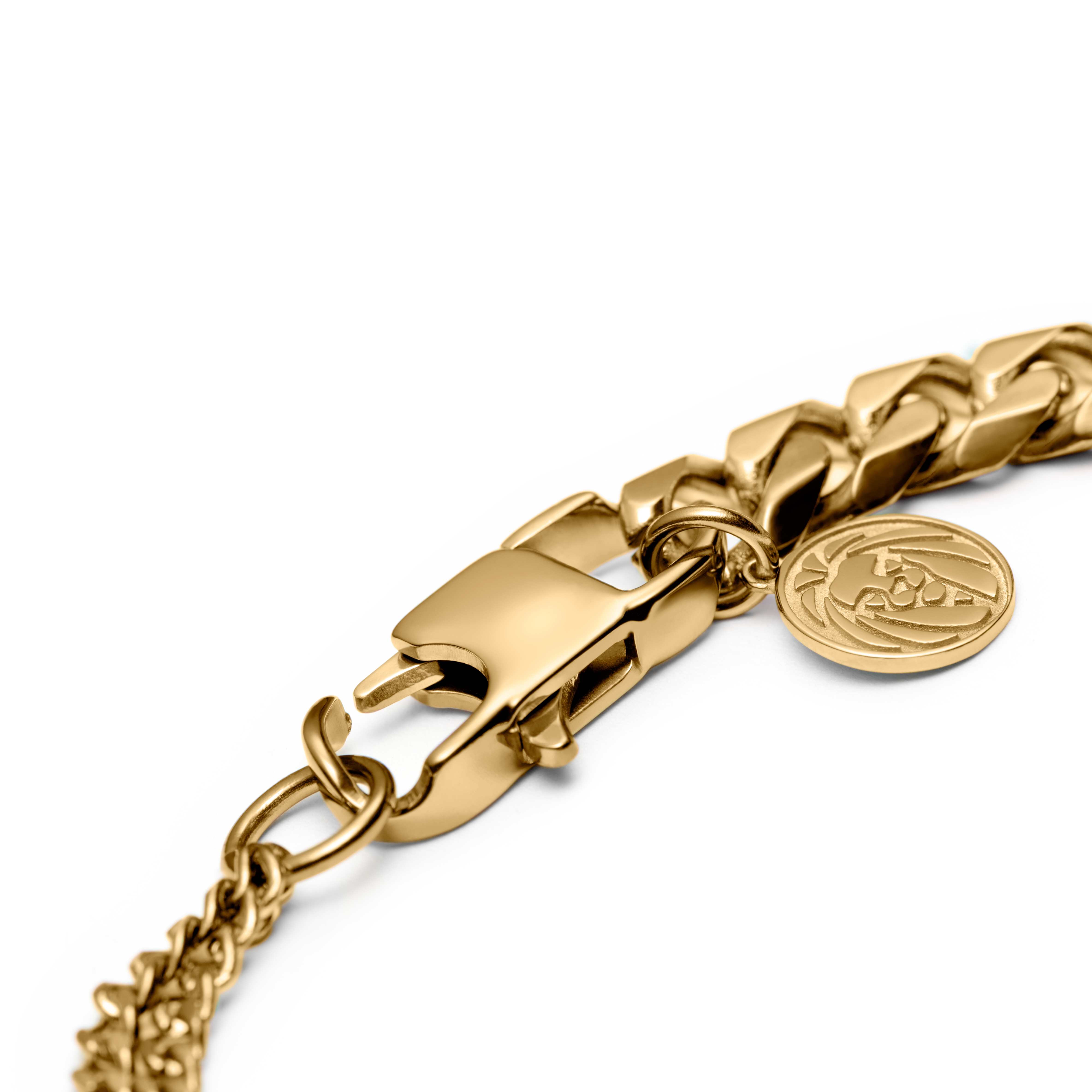 Amager | Gold-Tone Stainless Steel Curb Chain Bracelet - 3