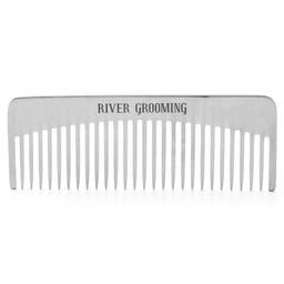 Basic Wide Toothed Stainless Steel Comb