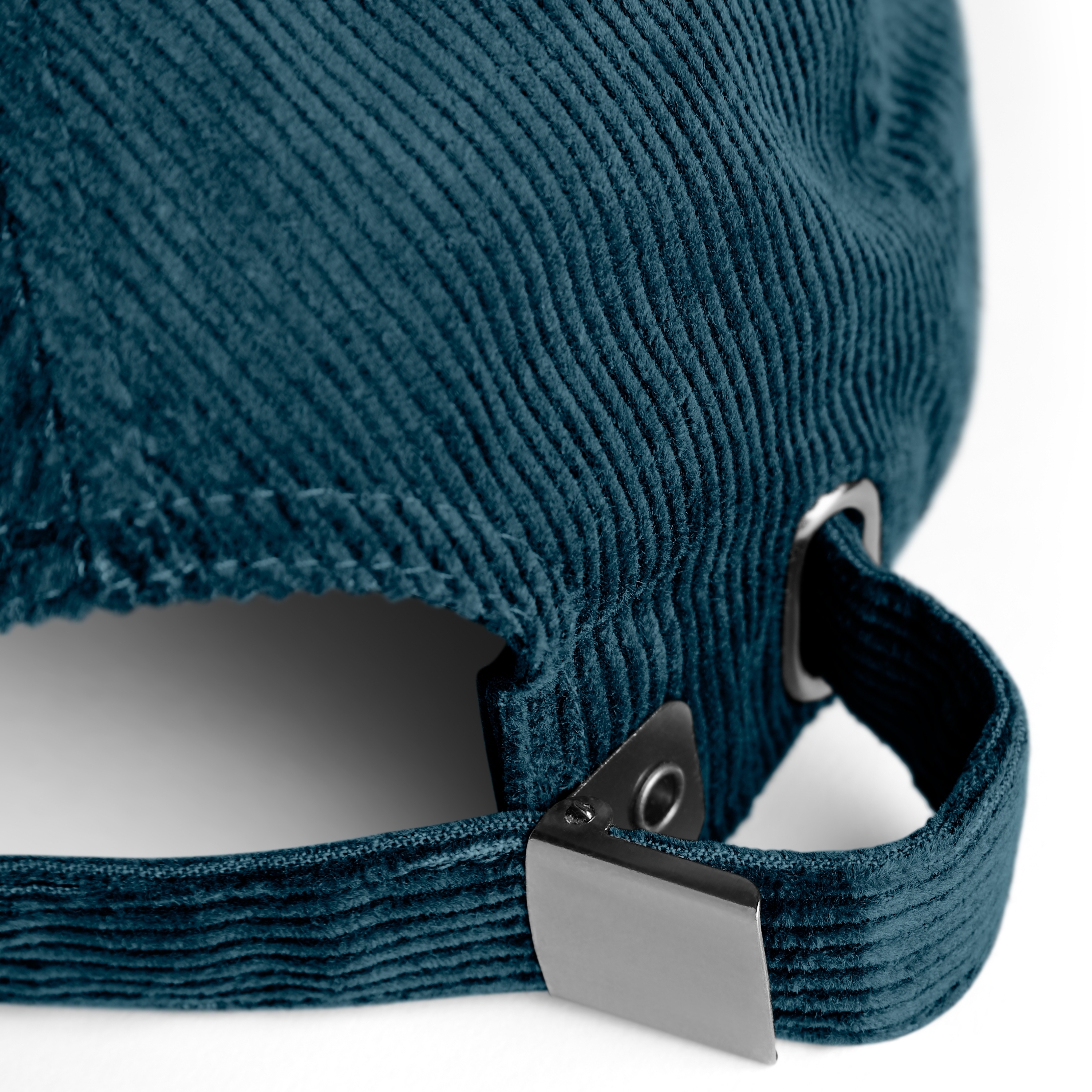 Lacuna | Navy Blue Corduroy Baseball Cap - 4