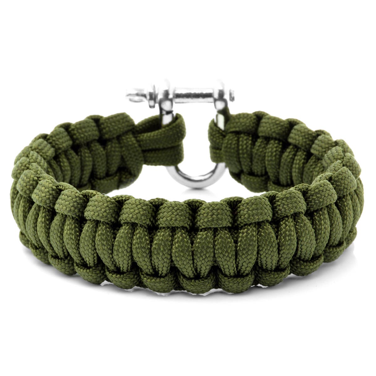 Nutravicity Paracord Emergency 3in1 Survival Bracelet - Green and Black