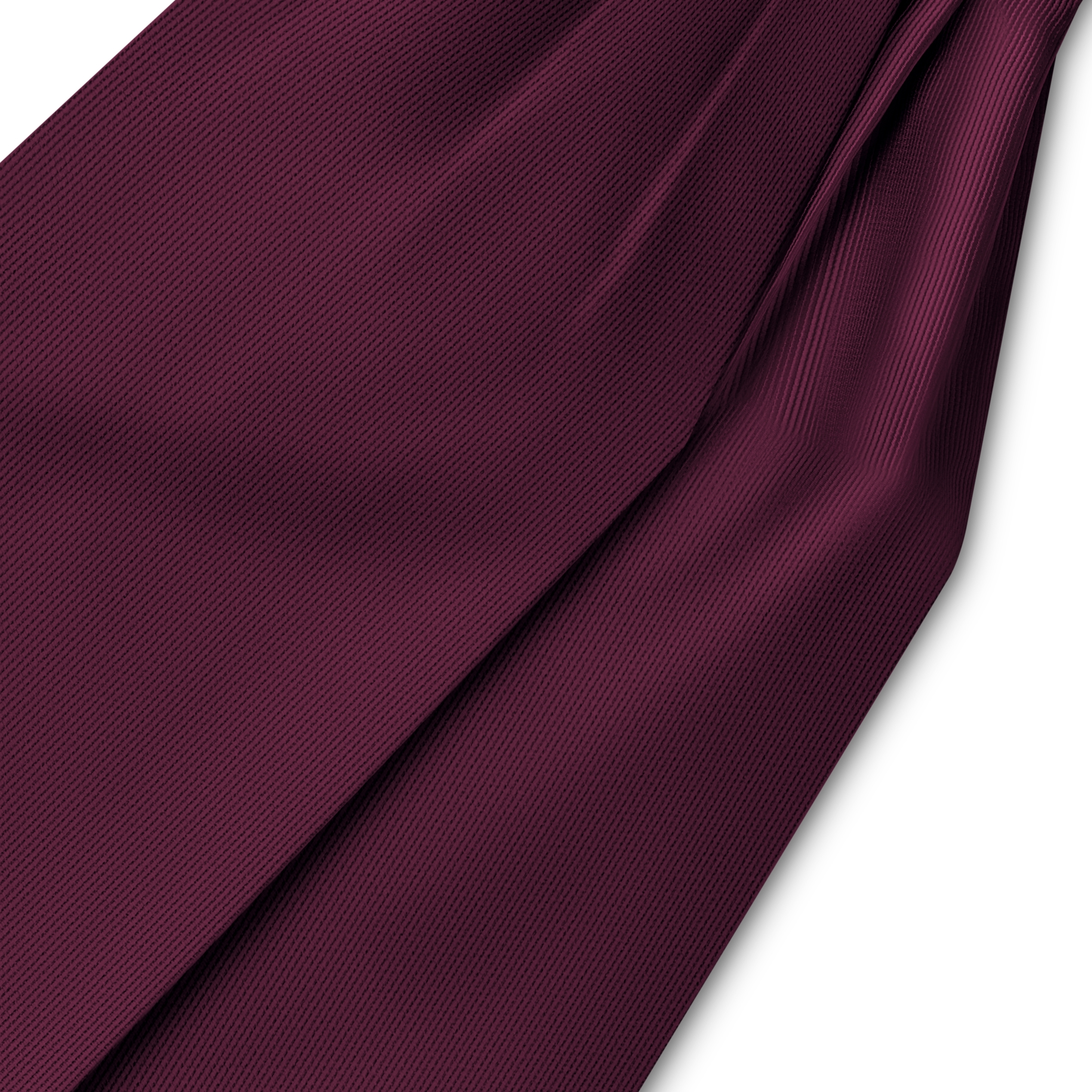 Crimson Grosgrain Cravat - 2