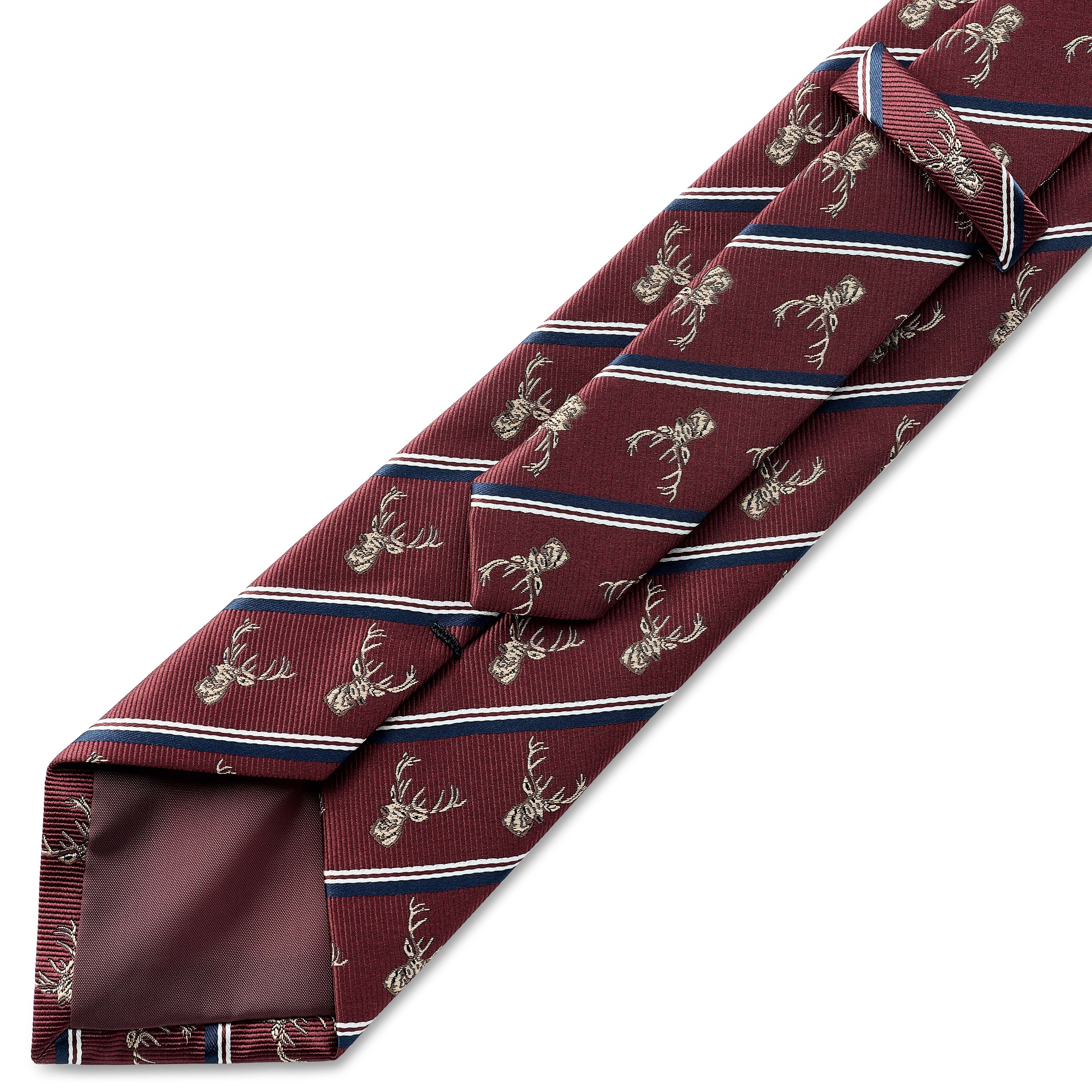 Zoikos | 8 cm Rødt Rensdyr Slips - 3