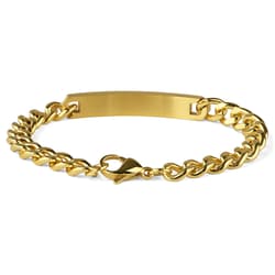 U7 Memorial - Collana con ciondolo a forma di urna personalizzabile, per apertura in quadro/bastoncino/goccia d'acqua, in acciaio inox placcato oro 18 carati, per cremazione, regalo, Acciaio U7 Memorial - Collana con ciondolo a forma di urna personalizzabile, per apertura in quadro/bastoncino/goccia d'acqua, in acciaio inox placcato oro 18 carati, per cremazione, regalo, Acciaio
