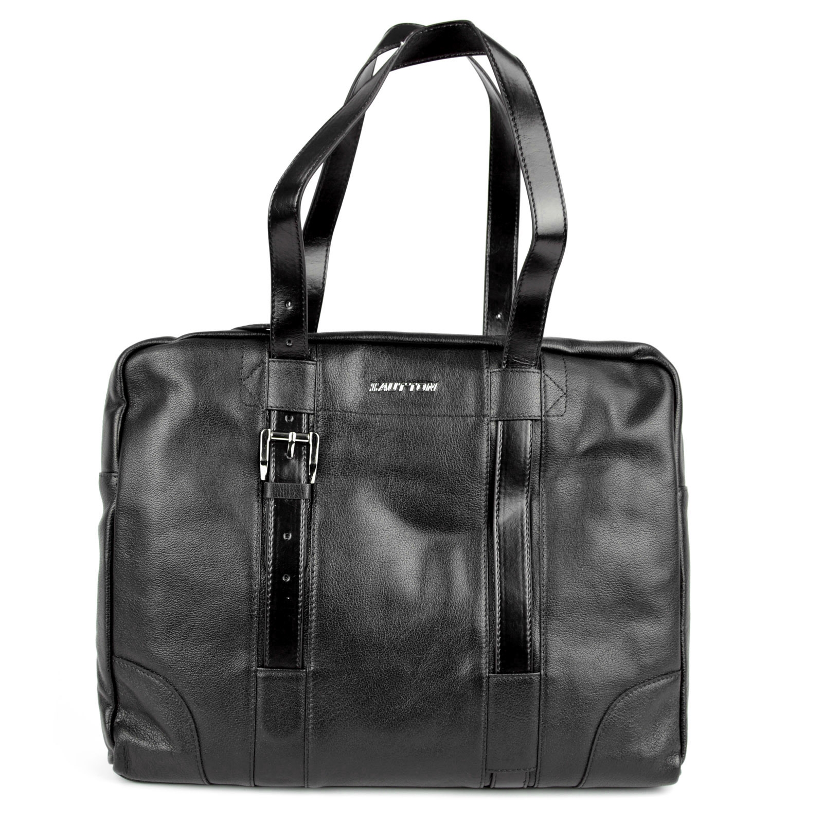 Sort Bucko Lædertaske - 4